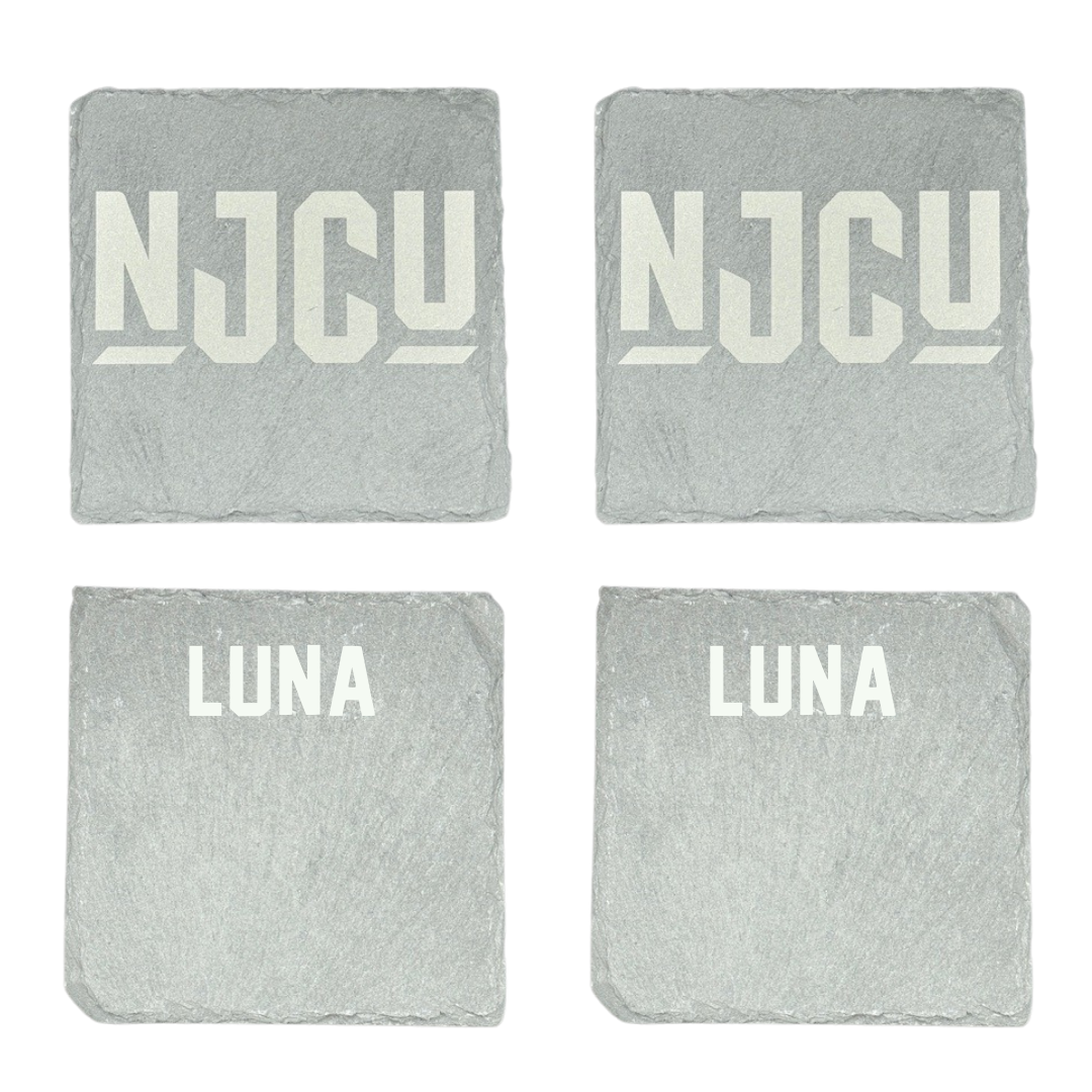 New Jersey City University Wrestling (W) Stone Coaster (4 Pack)  - Izabella Luna