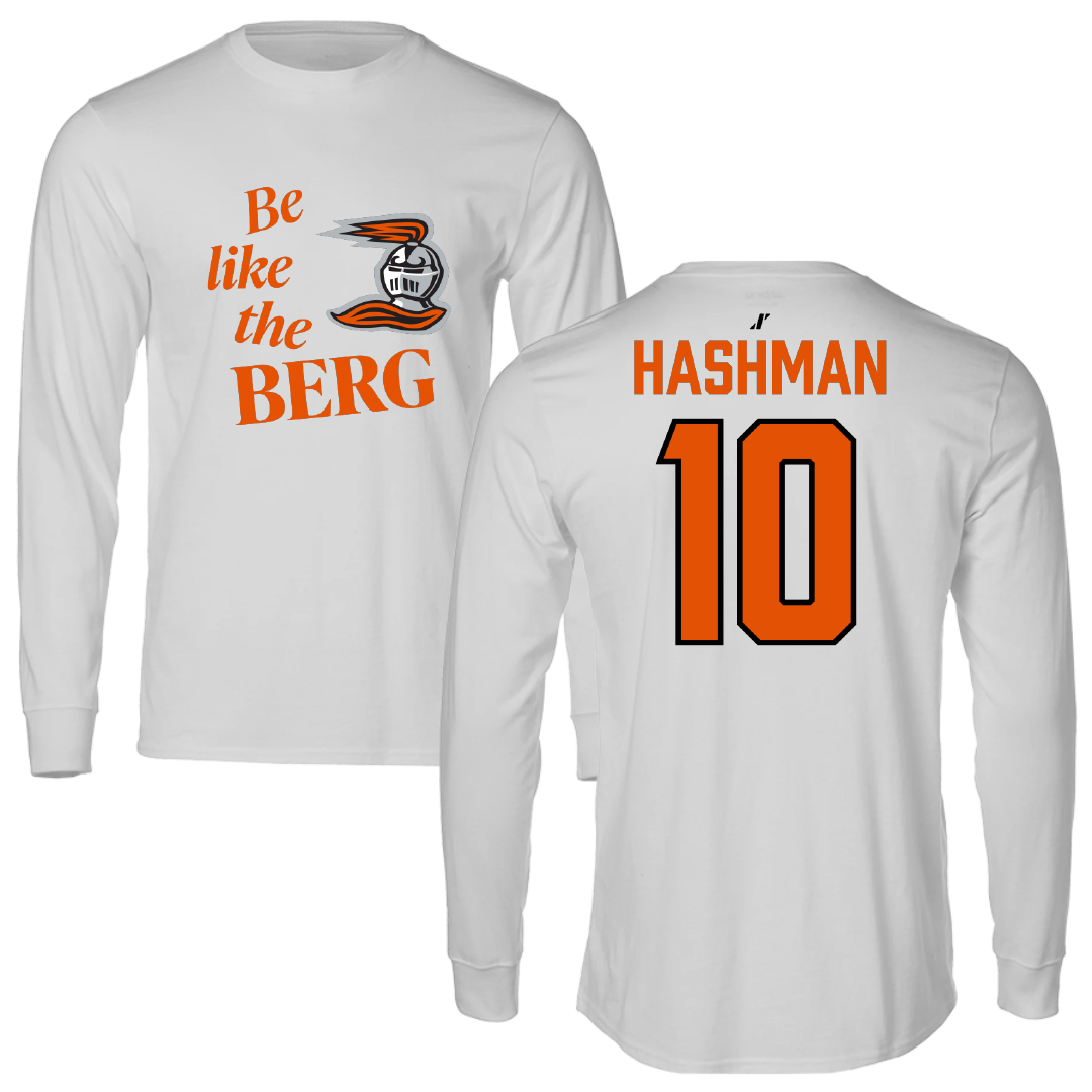 Heidelberg University Softball Light Gray Be Like Us Long Sleeve - #10 Hannah Hashman