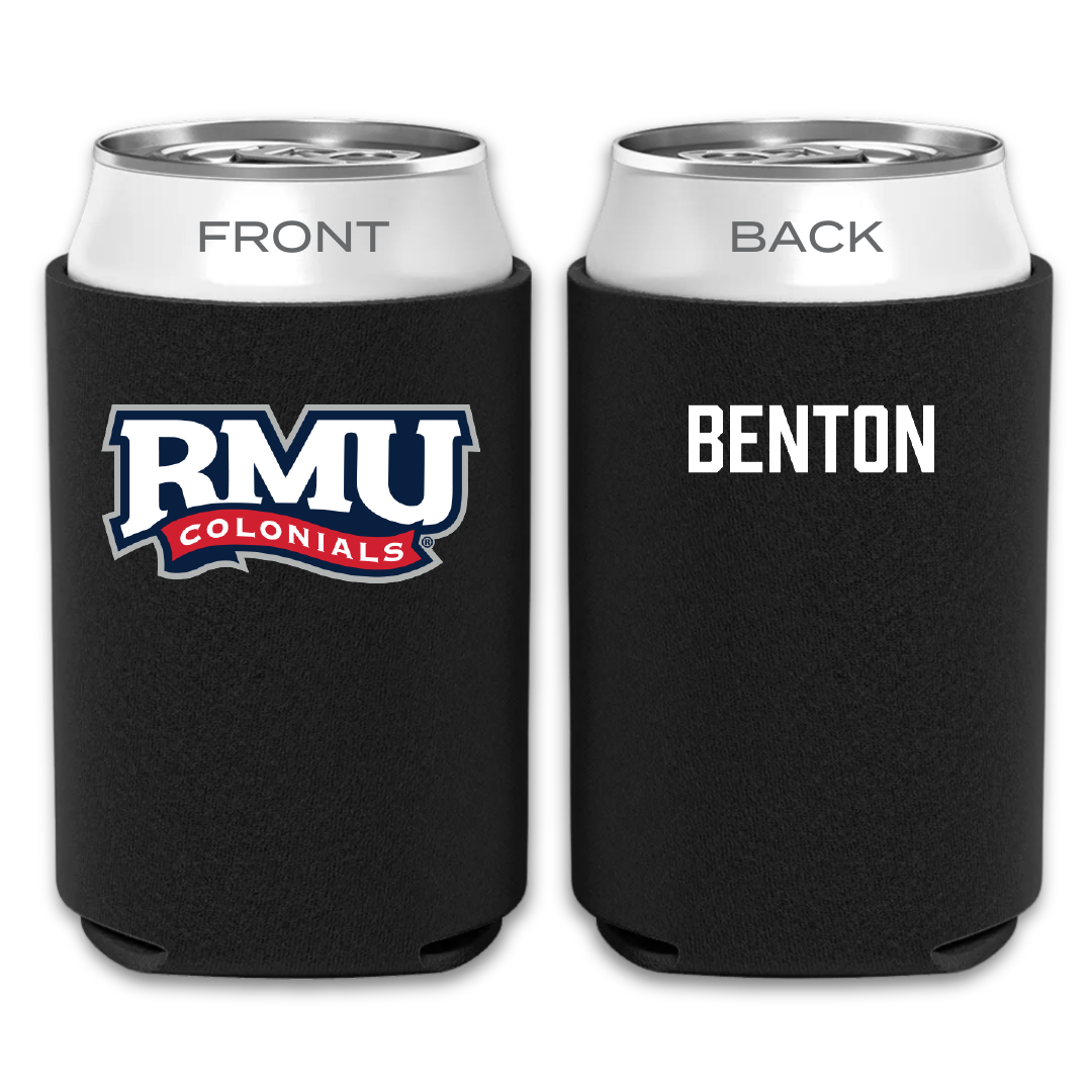 Robert Morris University TF and XC Black Can Cooler - Ny'Asia Benton