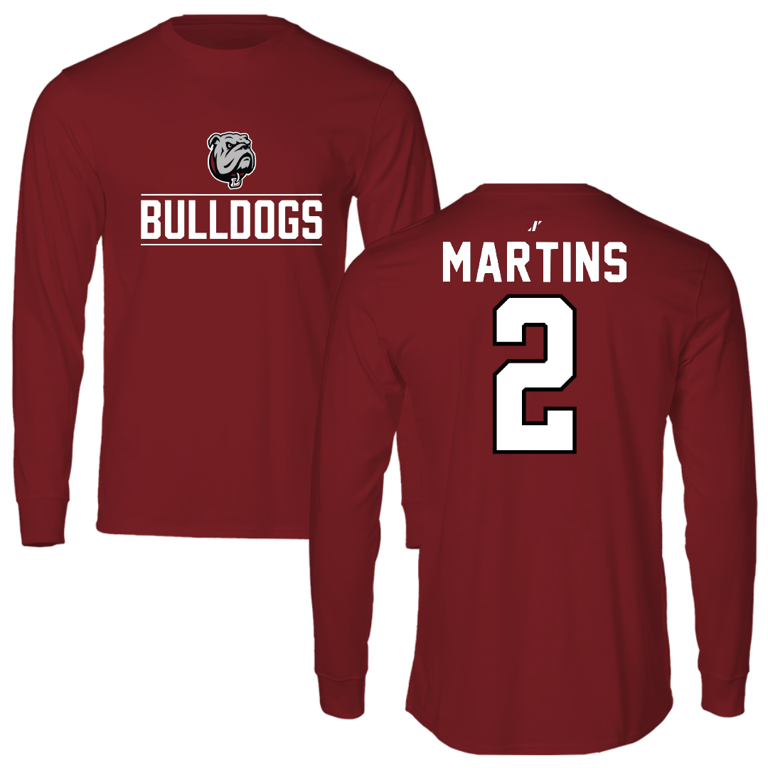 Dean College Soccer Cardinal General Long Sleeve - #2 Kassidy Martins