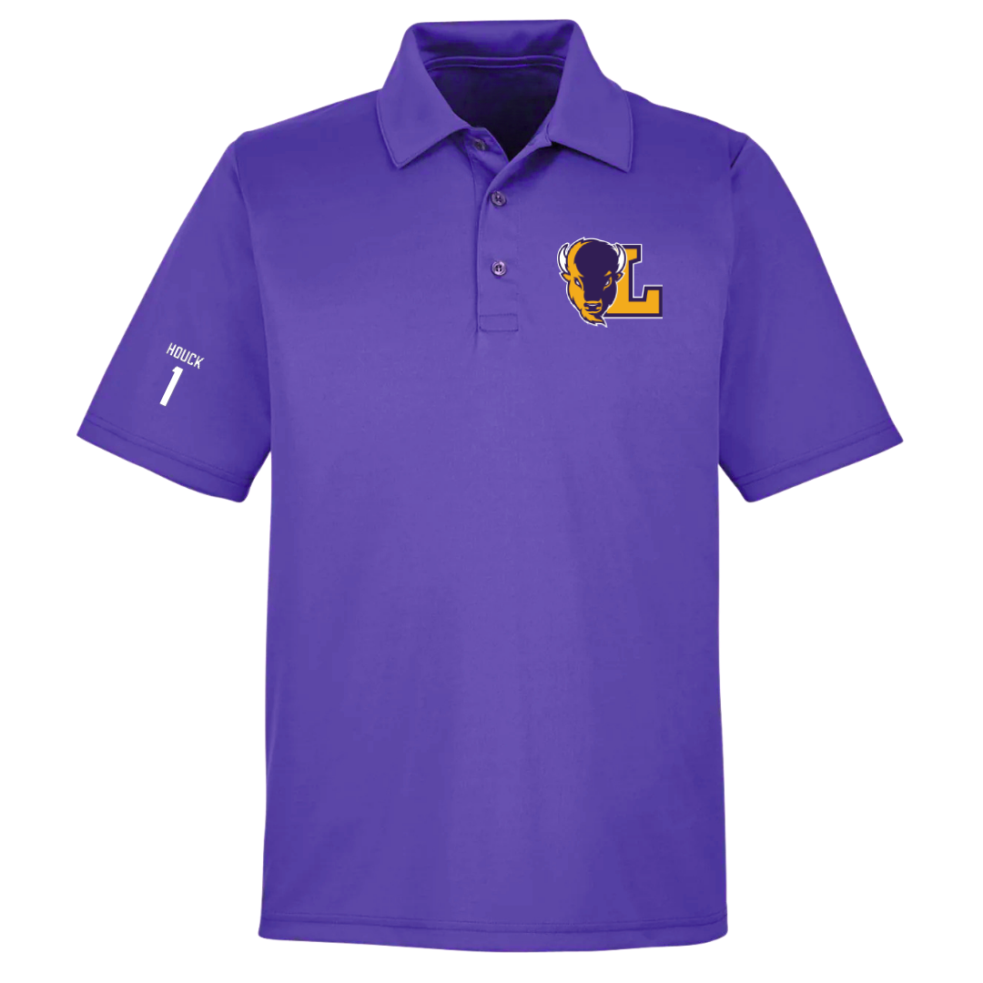 Lipscomb University Basketball (M) Purple Polo - #1 Rylan Houck