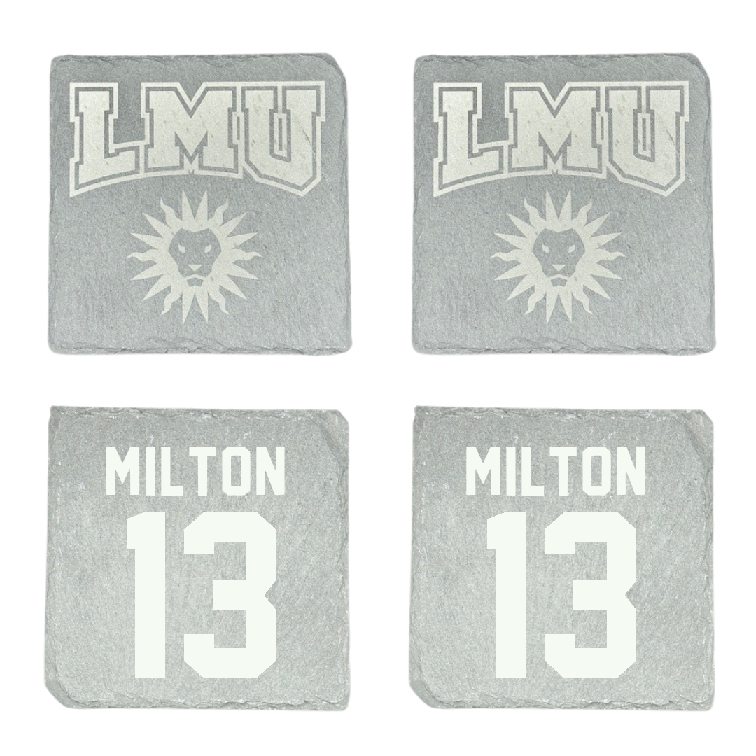 Loyola Marymount University Soccer (M) Stone Coaster (4 Pack)  - #13 Viktor Milton