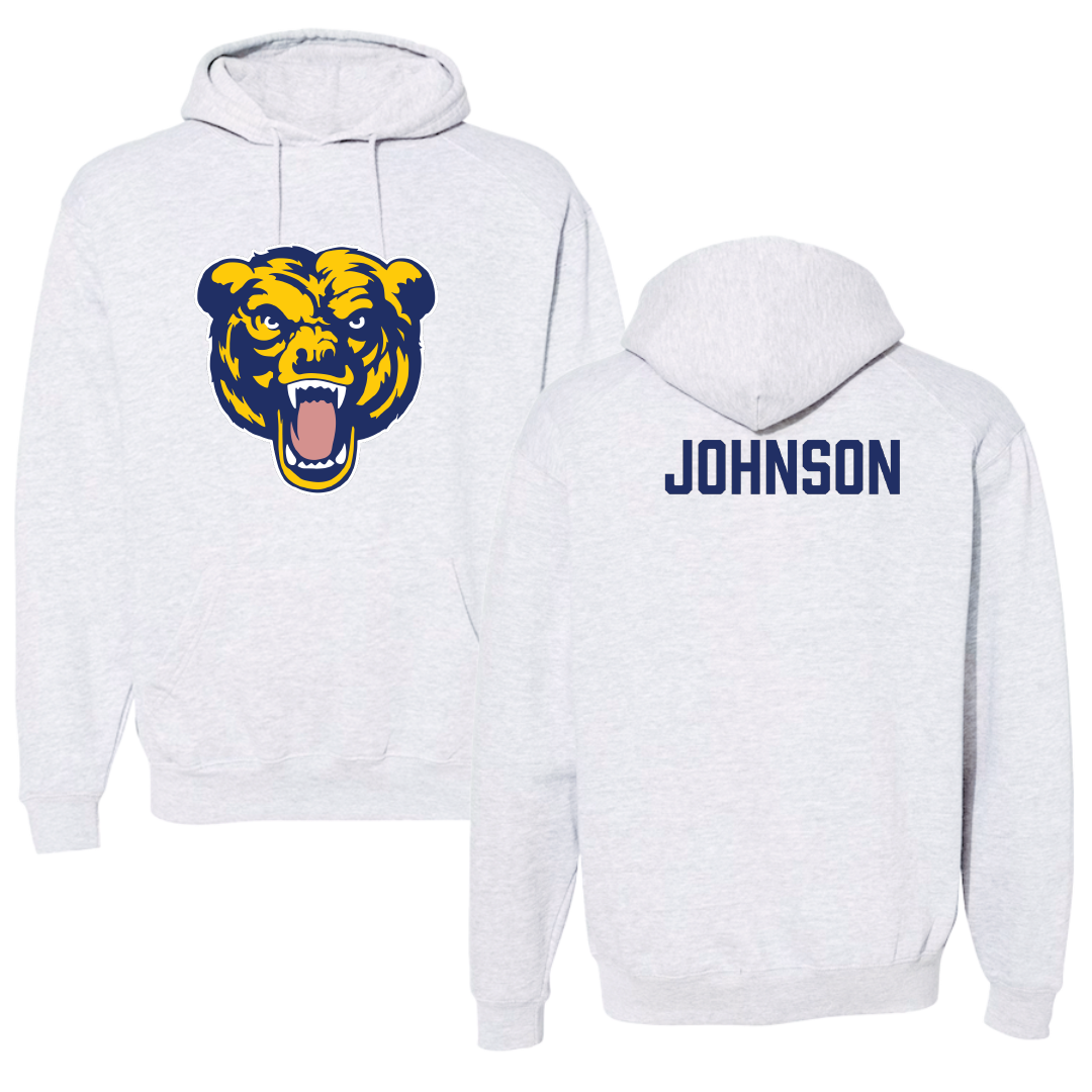 Carolina University Baseball Light Gray Hoodie - Patrick Johnson