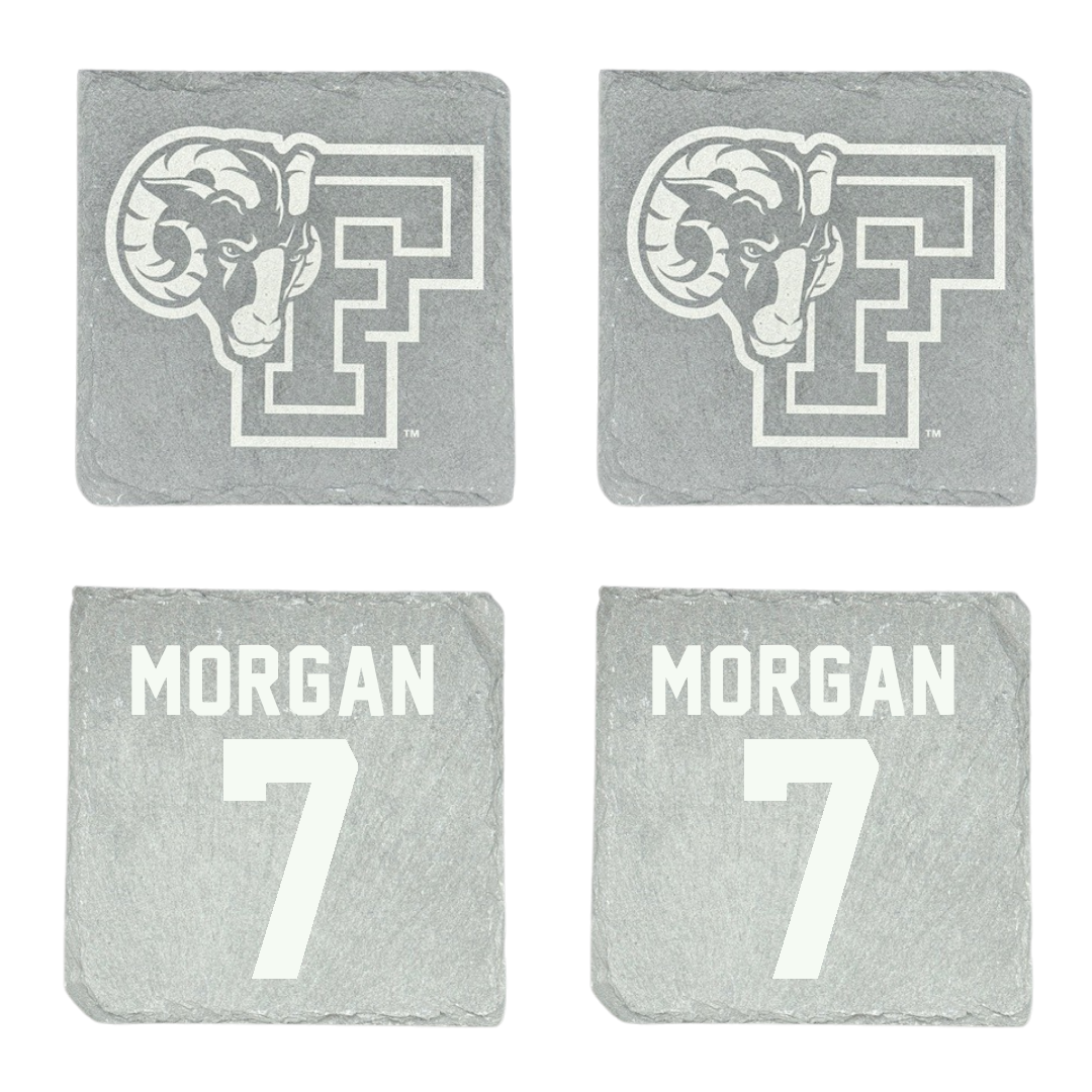 Fordham University Basketball (W) Stone Coaster (4 Pack)  - #7 T-Mo Morgan