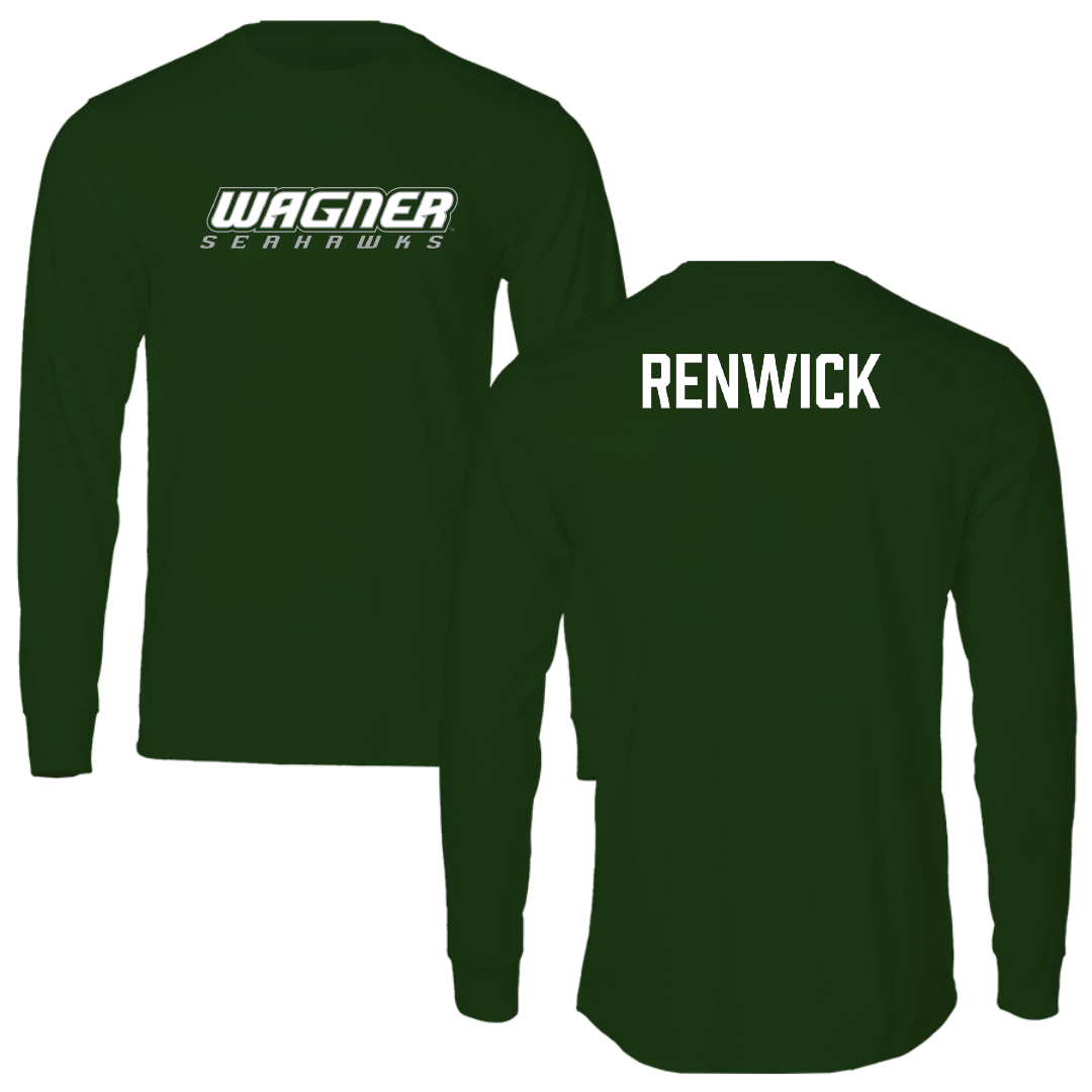 Wagner College Triathlon (W) Forest Green Long Sleeve - Kayla Renwick