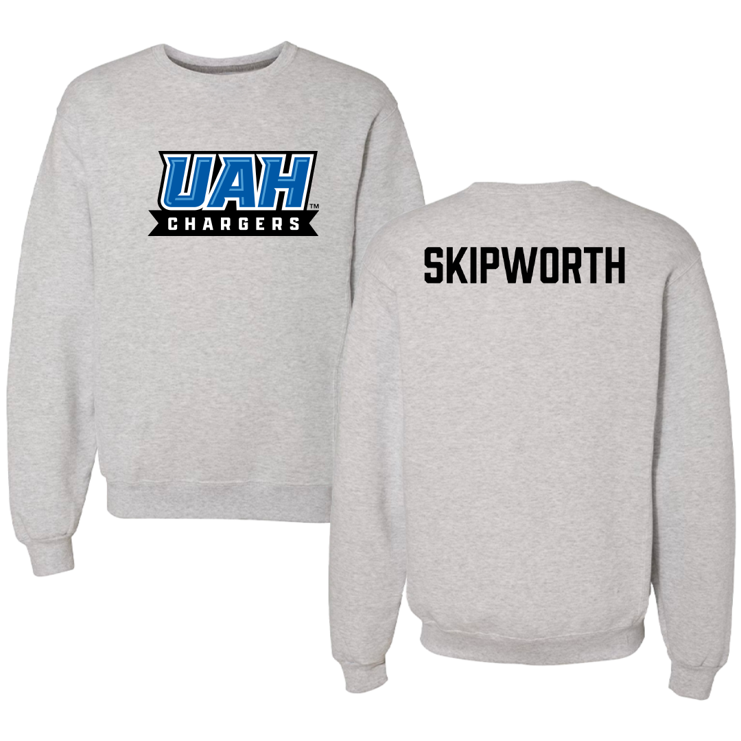 Huntsville TF and XC Light Gray Crewneck - Andrew Skipworth
