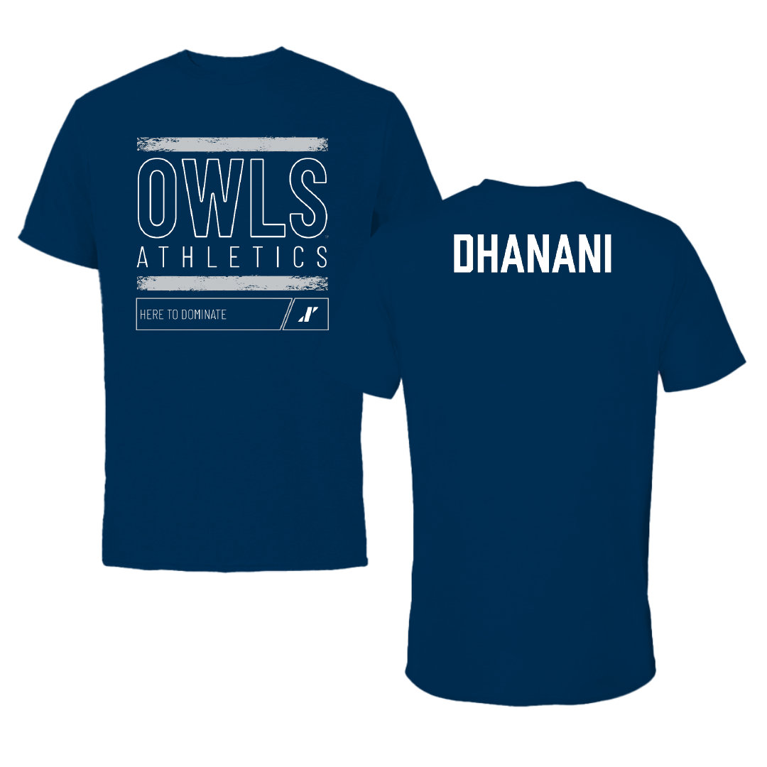 Rice University Dance Navy Dominate Tee - Mishel Dhanani