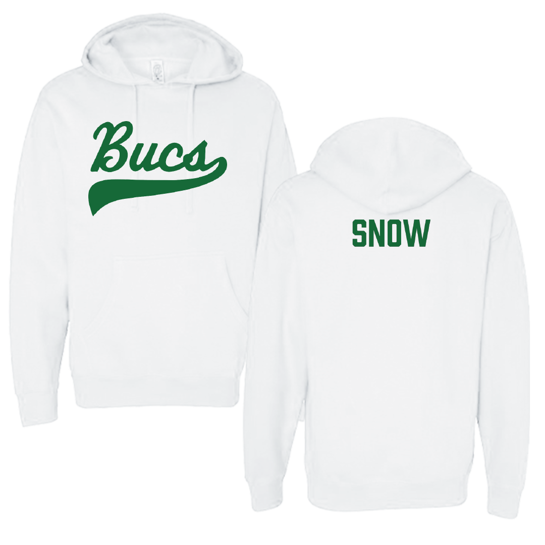 Shelton State Community College Cheer White Hoodie - Hunter Snow