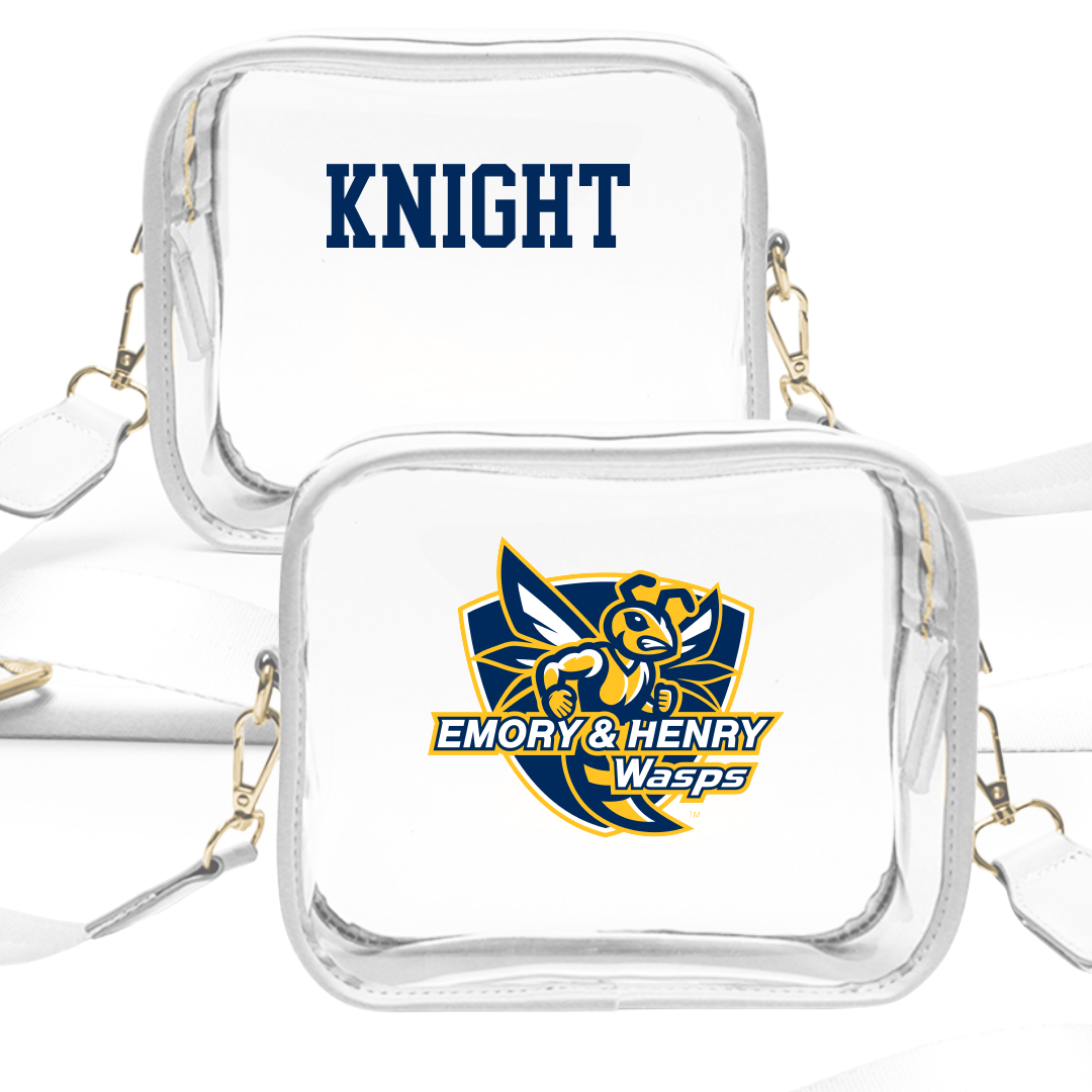 Emory & Henry College TF and XC White Clear Stadium Bag - Ella Knight