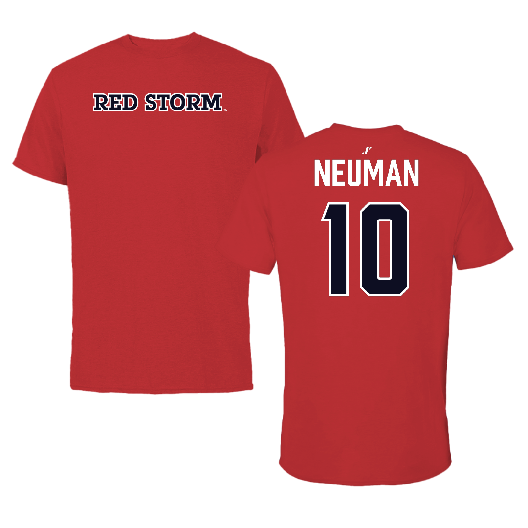 St. John's University (New York) Softball Red Performance Tee - #10 Avery Neuman