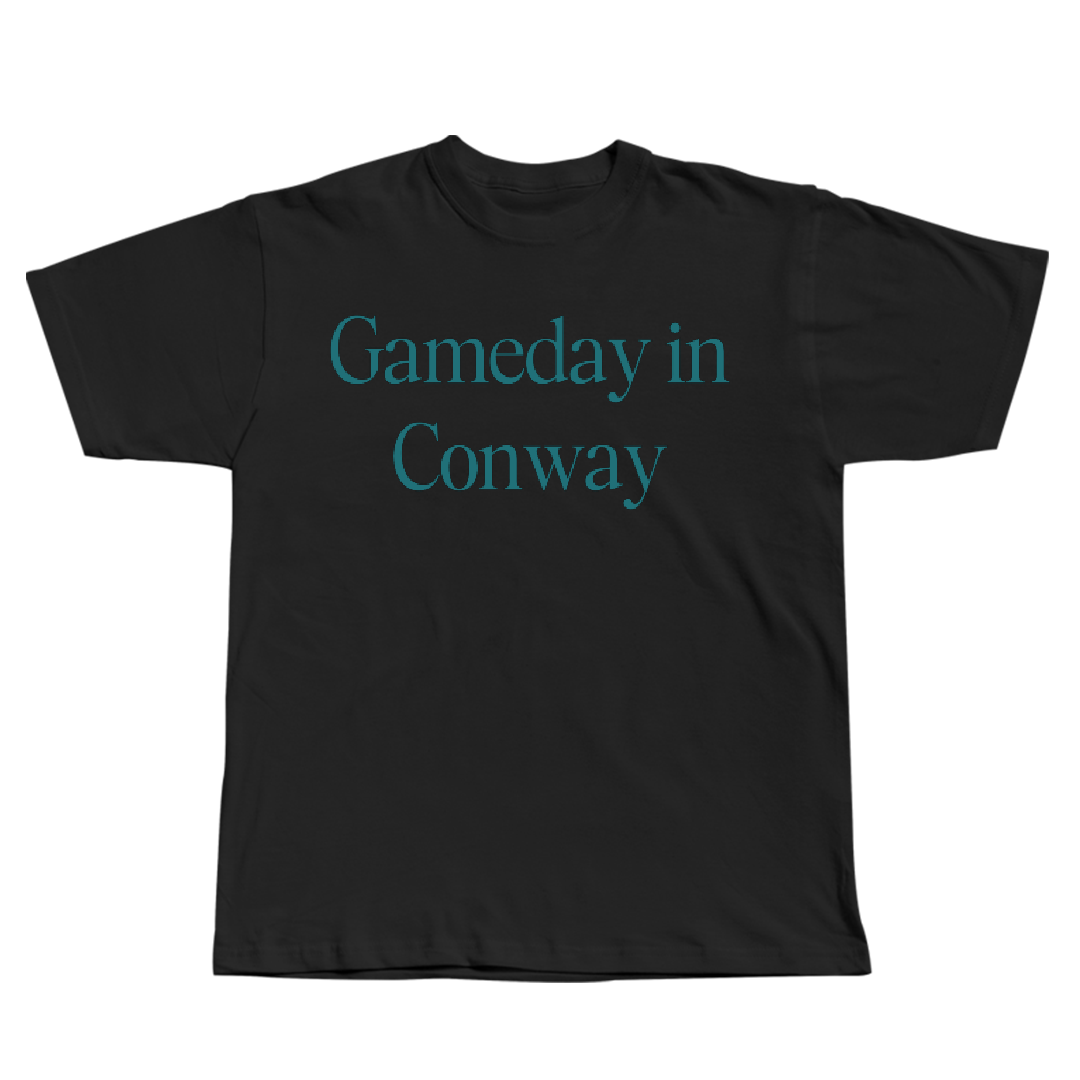 Coastal Carolina University Tennis (W) Black Gameday Tee - Aida Mitrache