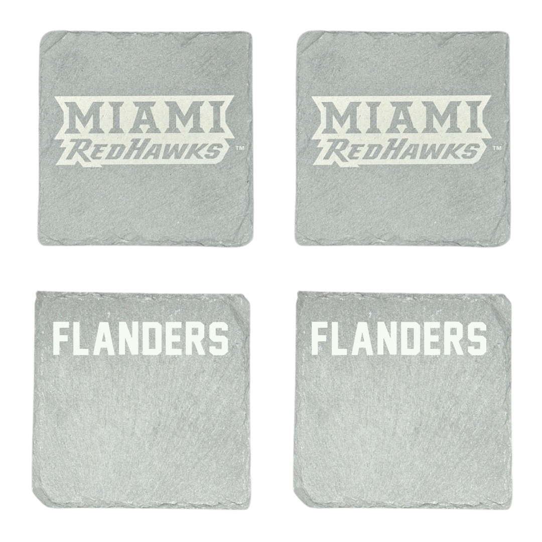 Miami University (Ohio) Cheer Stone Coaster (4 Pack)  - Emma Flanders