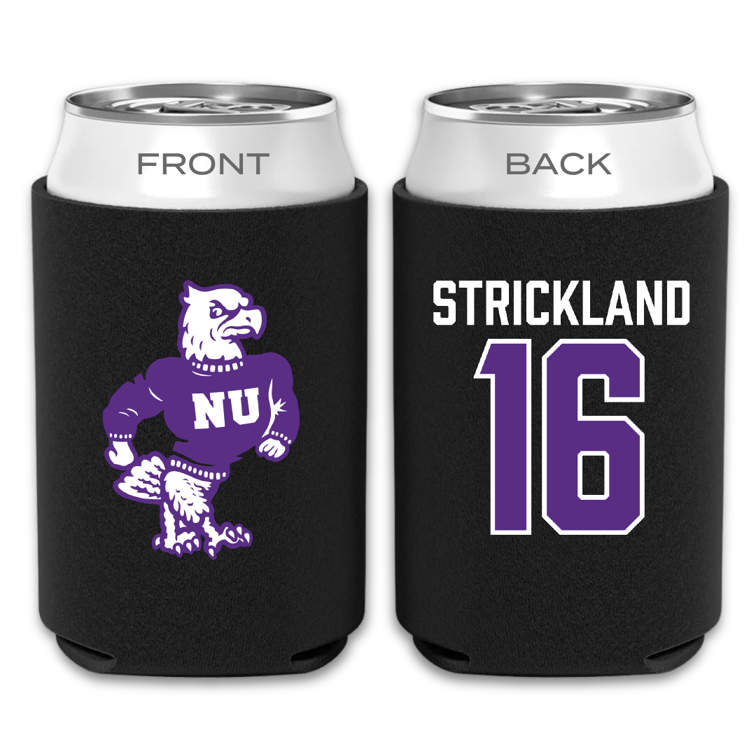 Niagara University Bowling Black Can Cooler - #16 Taylor Strickland