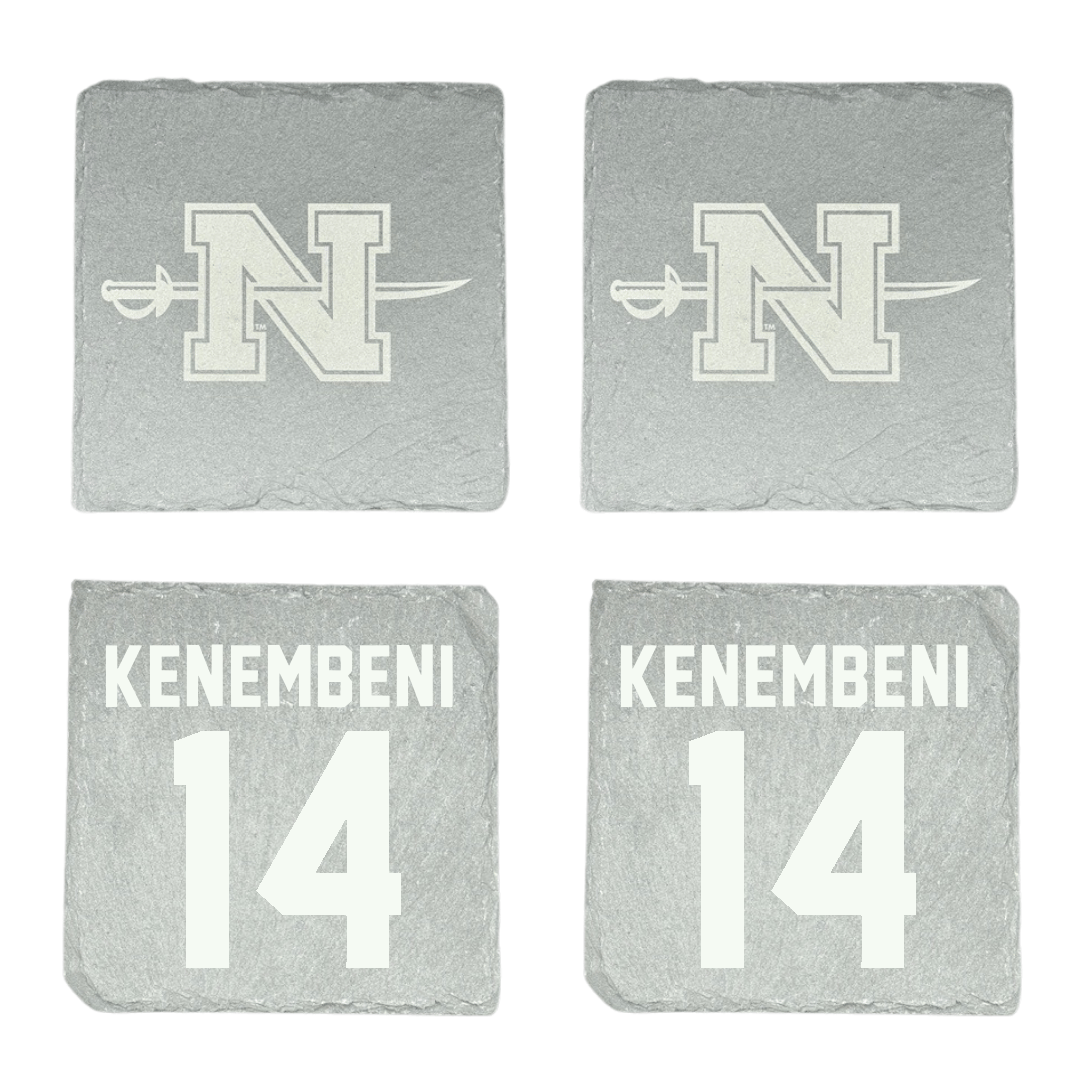 Nicholls State University Basketball (W) Stone Coaster (4 Pack)  - #14 Marie Kenembeni
