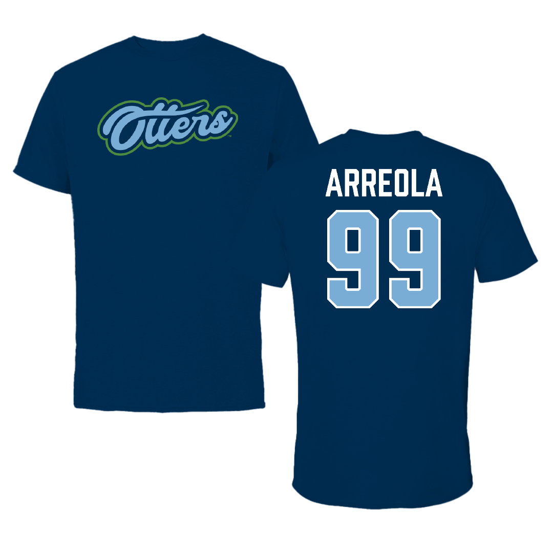 Cal State Monterey Bay Softball Navy Performance Tee - #99 Nani Arreola