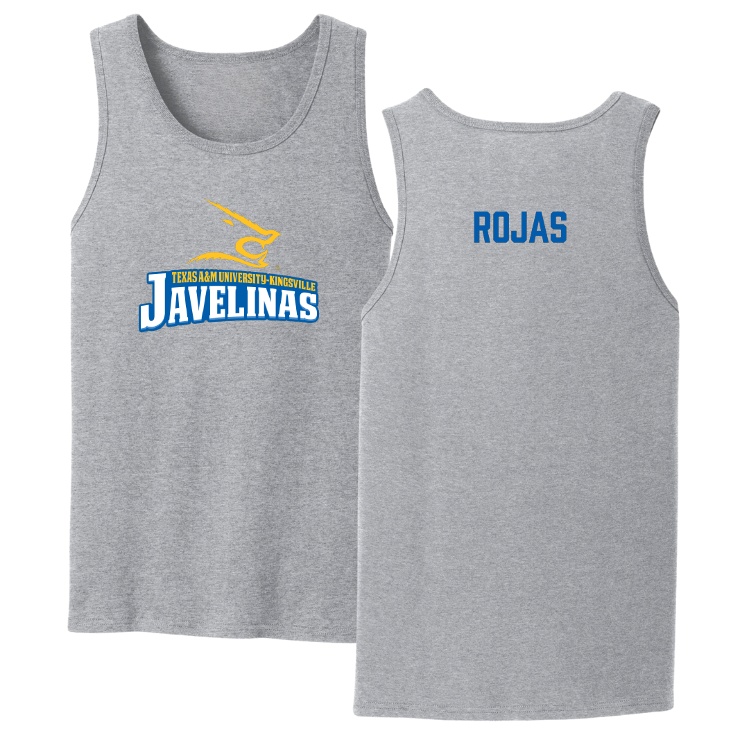 Texas A&M University-Kingsville Golf Sport Gray Tank Top - Alessia Rojas