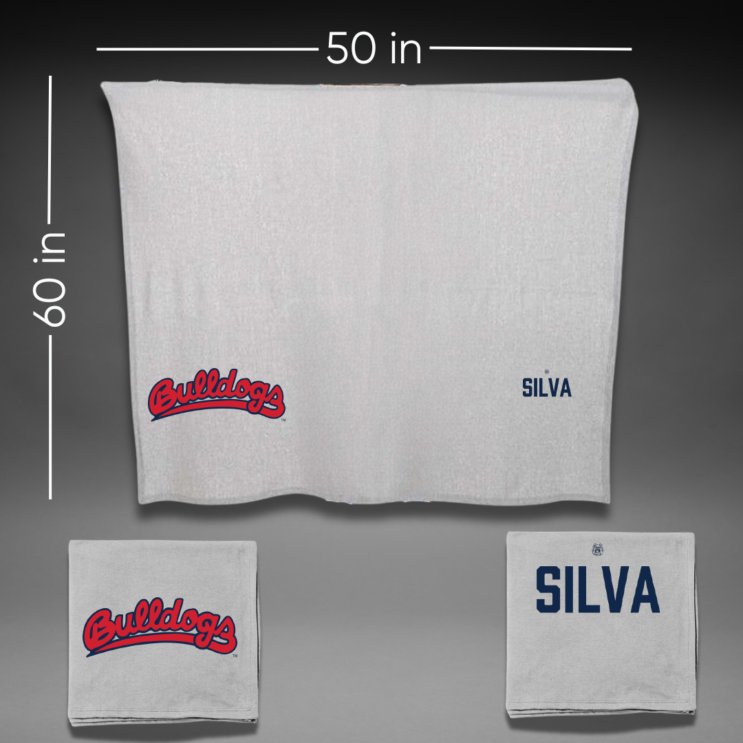 Fresno State University Cheer Gray Blanket - Rynna Silva