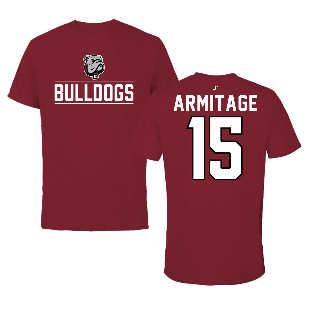 Dean College Volleyball Cardinal General Tee - #15 Hunter Armitage