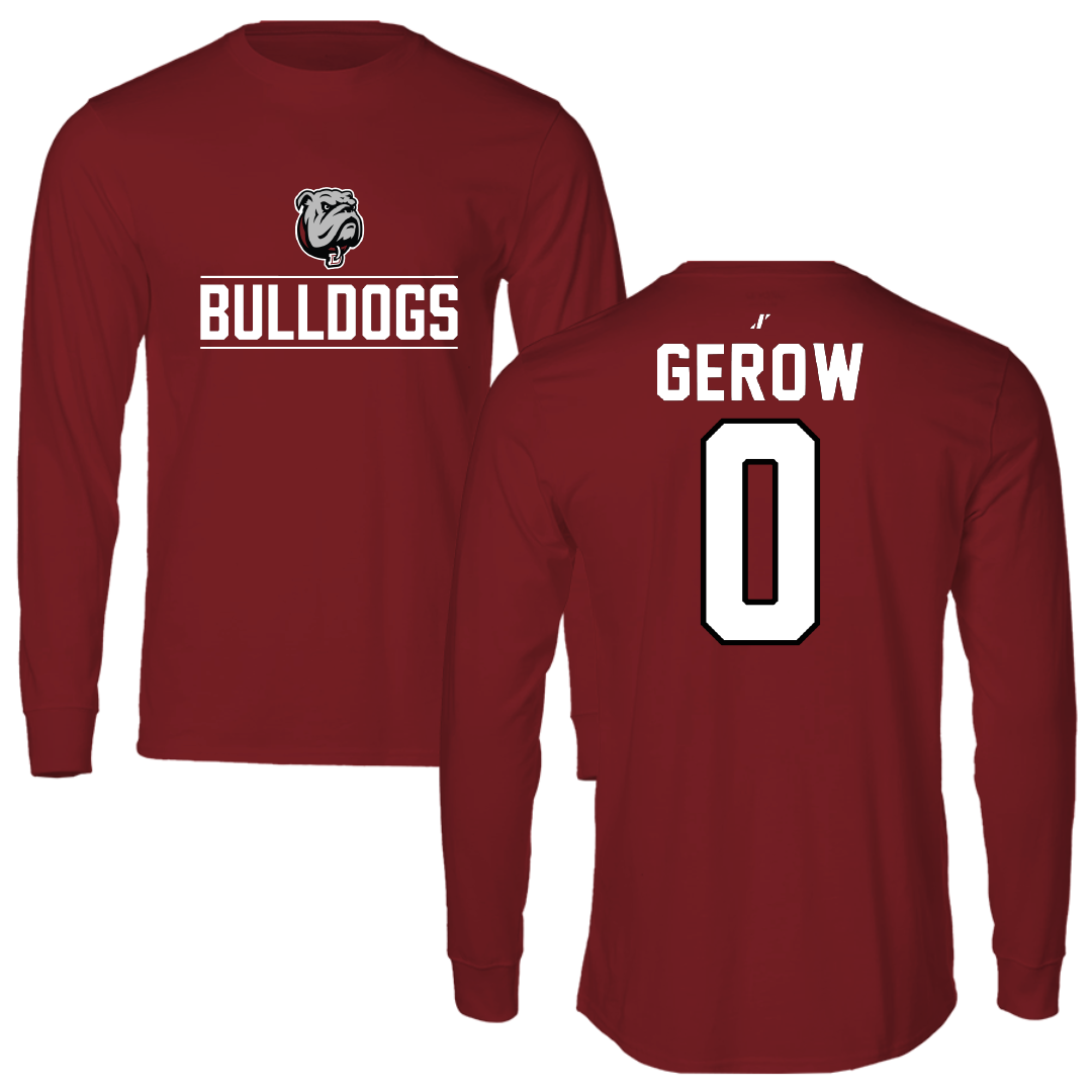 Dean College Soccer Cardinal General Long Sleeve - #0 Alexa Gerow