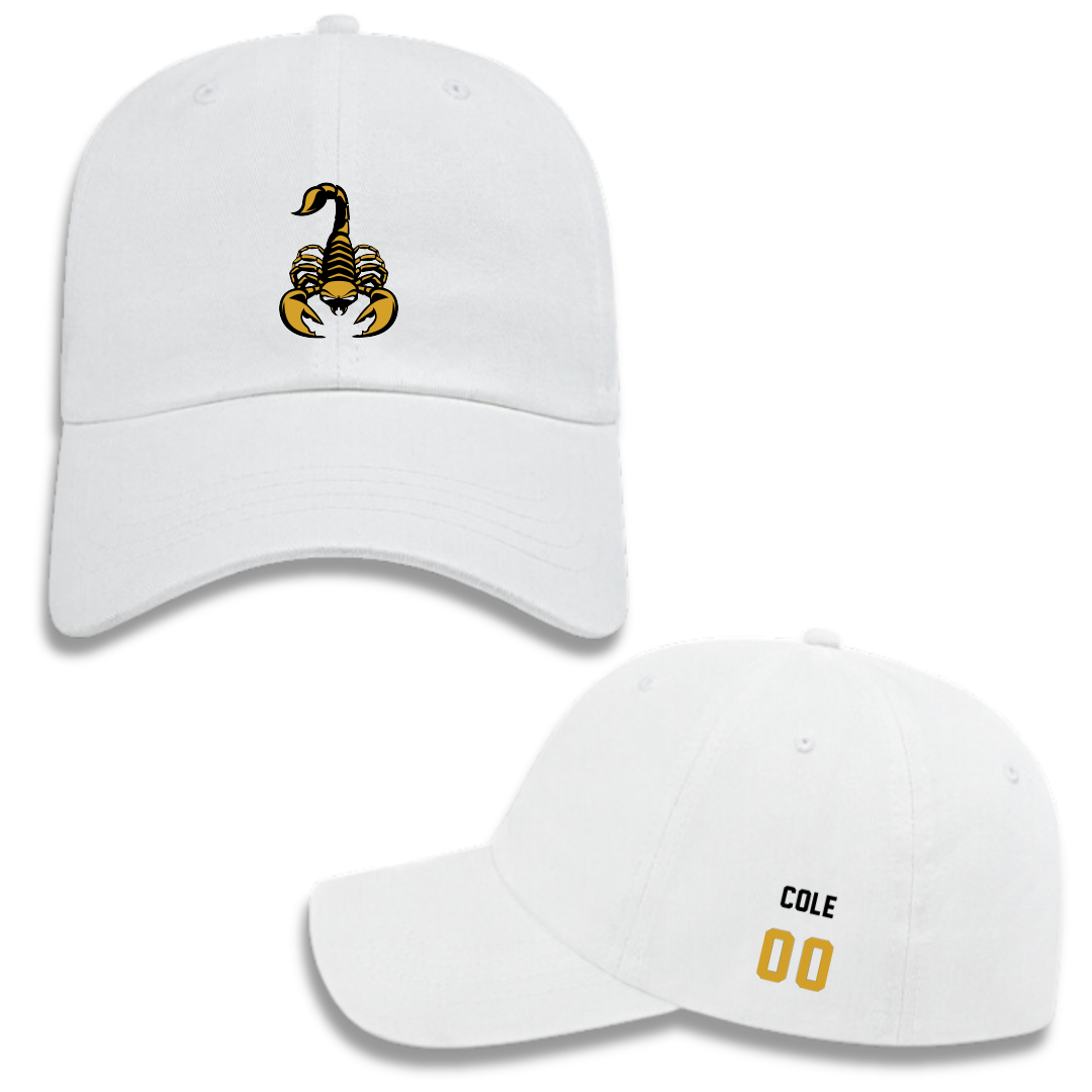 Nevada State University Flag Football (W) White Hat - #00 Tyriel Cole