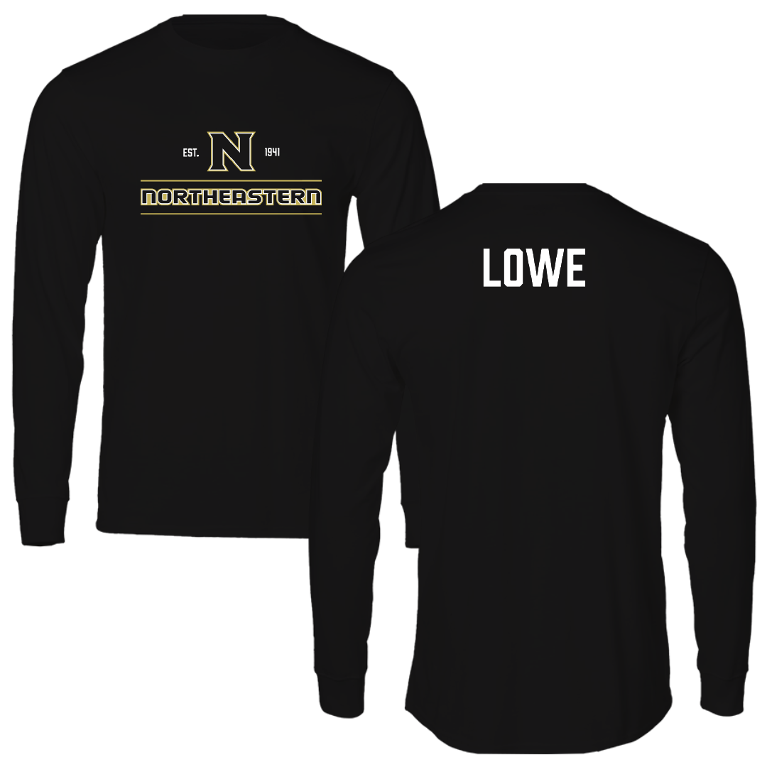 Northeastern Junior College Wrestling (M) Black General Long Sleeve - Nate Lowe