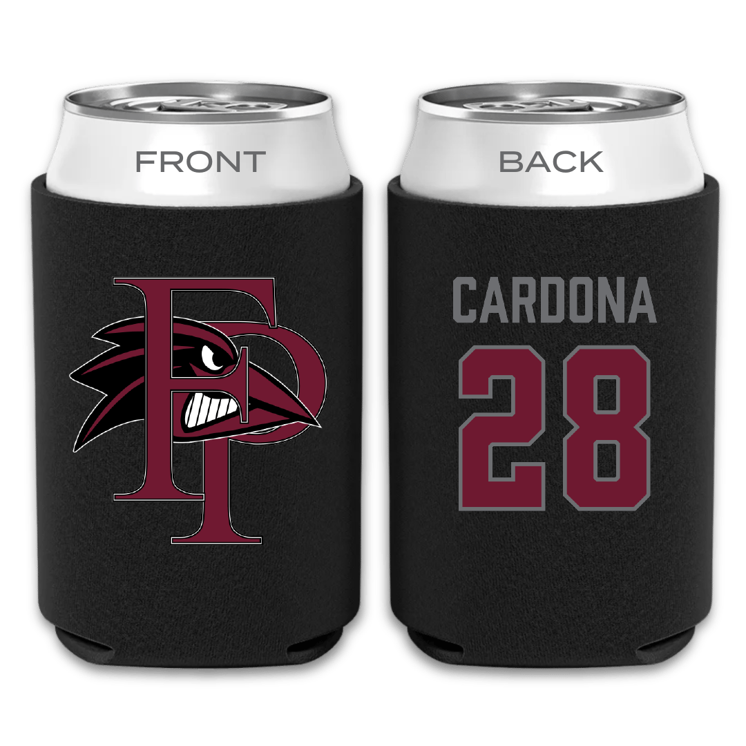 Franklin Pierce University Baseball Black Can Cooler - #28 Antwan Cardona