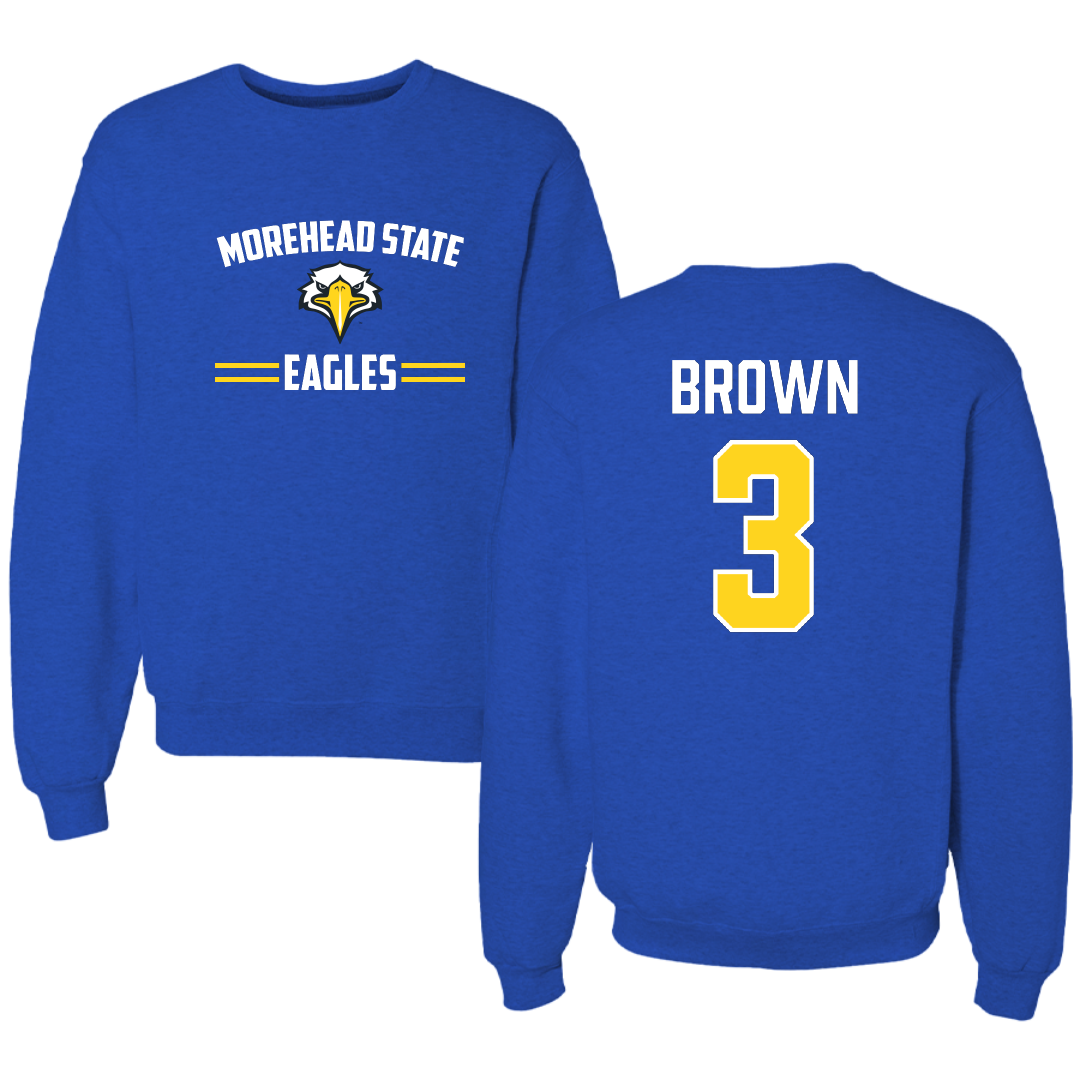 Morehead State University Volleyball (W) Blue General Crewneck - #3 Tinsley Brown