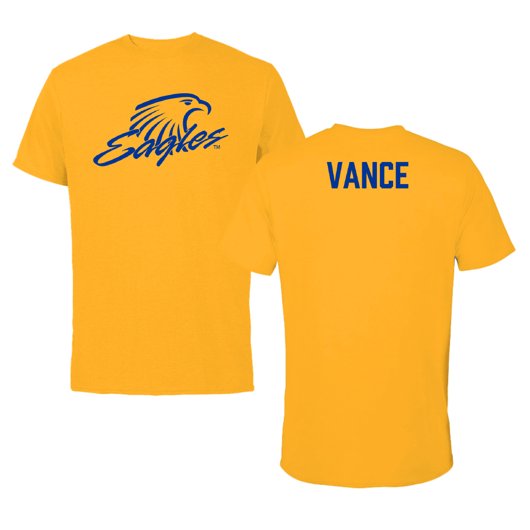 Embry-Riddle Aeronautical University TF and XC Gold Performance Tee - Carter Vance