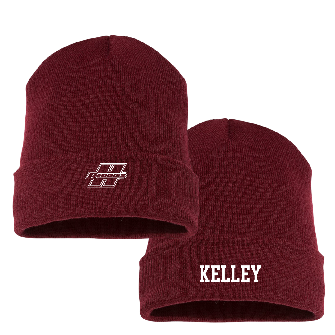 Henderson State University Softball Maroon Beanie - #3 Lacey Kelley