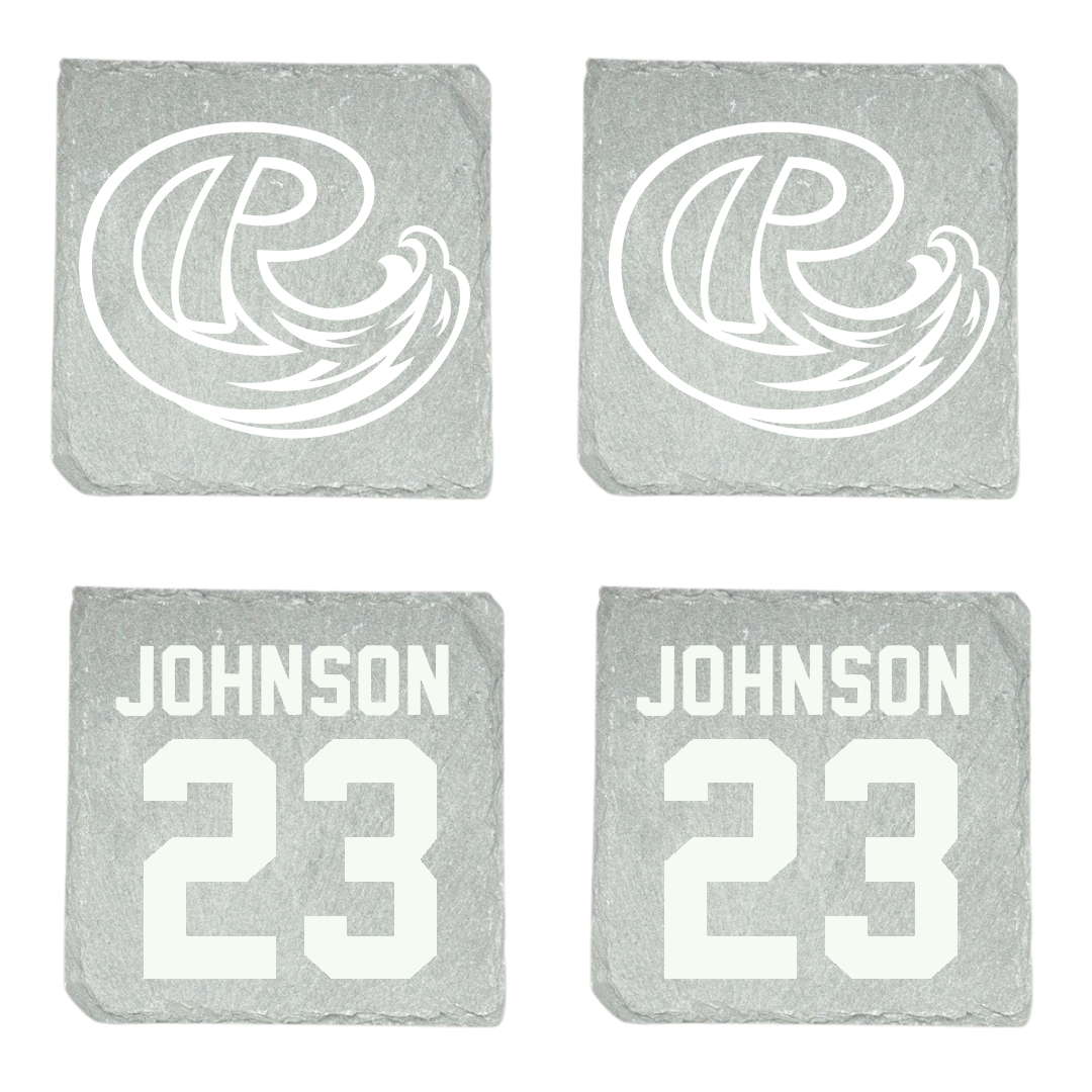 Roosevelt University Football Stone Coaster (4 Pack)  - #23 Jmar Johnson