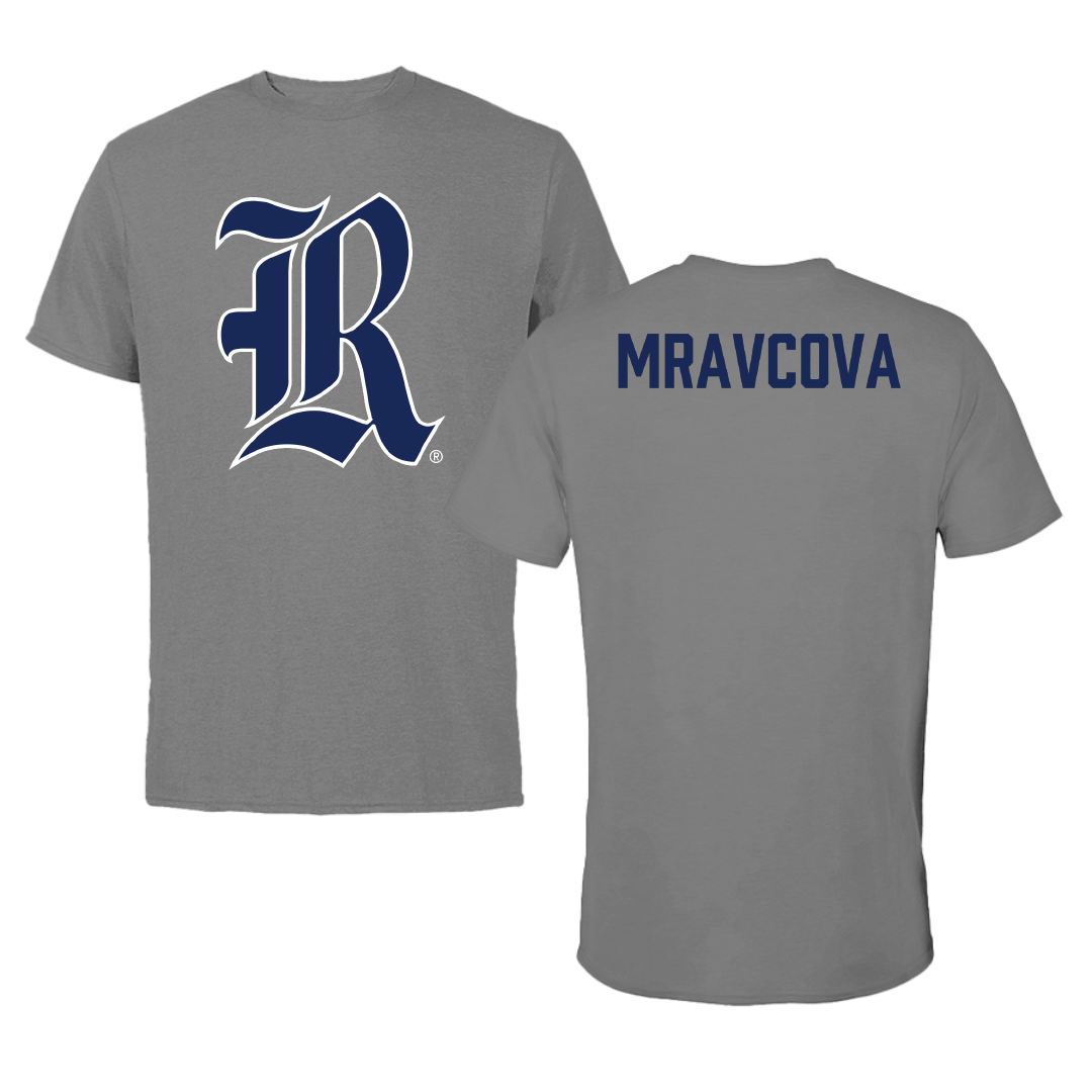 Rice University Tennis (W) Dark Gray Tee - Ema Mravcova