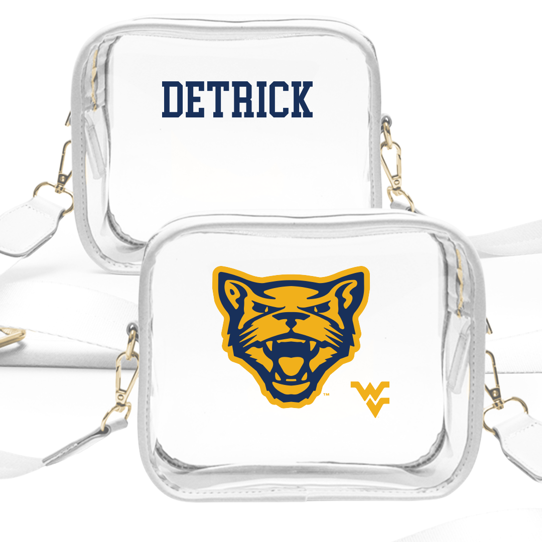 Potomac State College TF and XC White Clear Stadium Bag - Tanner Detrick