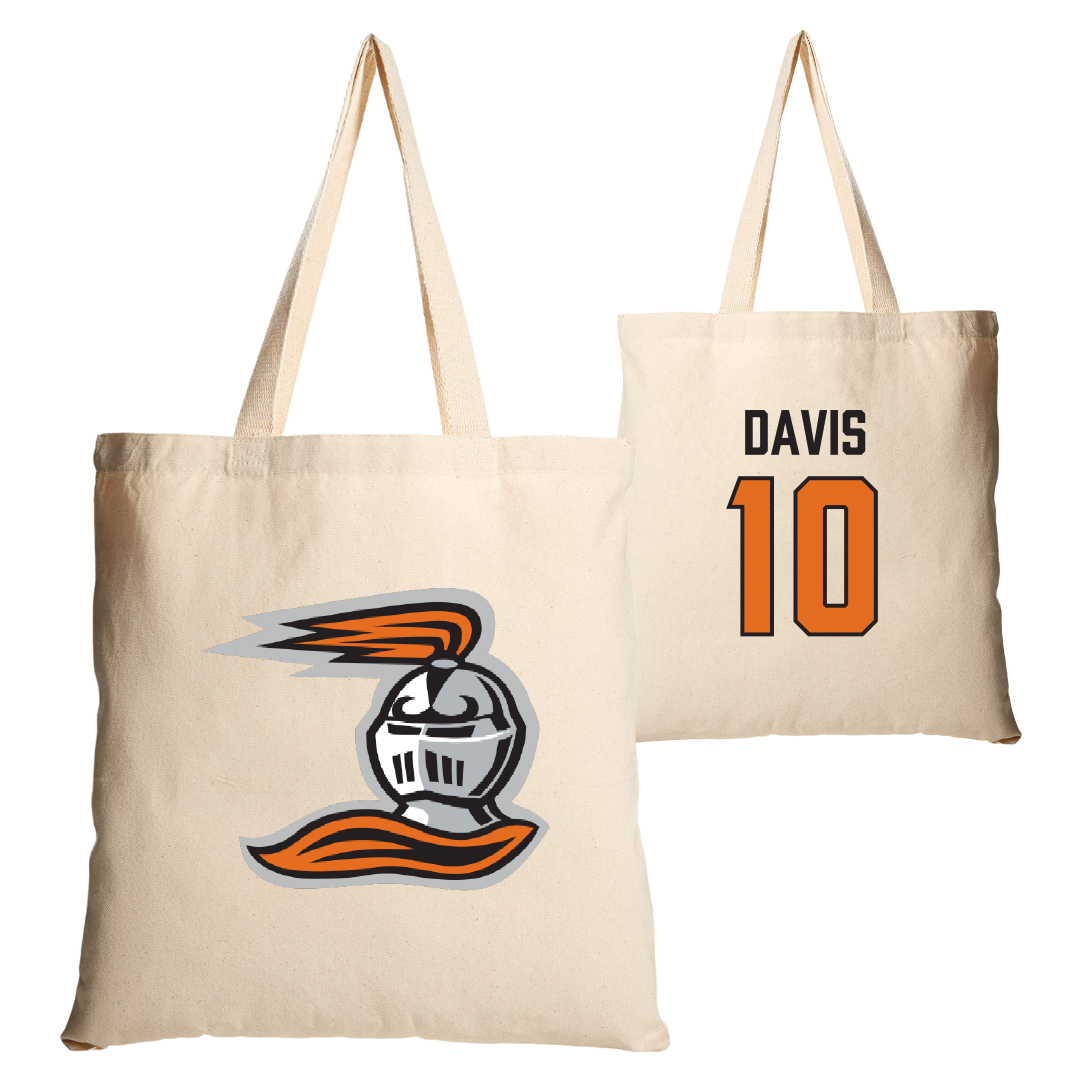 Heidelberg University Volleyball (W) Tan Canvas Tote Bag - #10 Reagan Davis