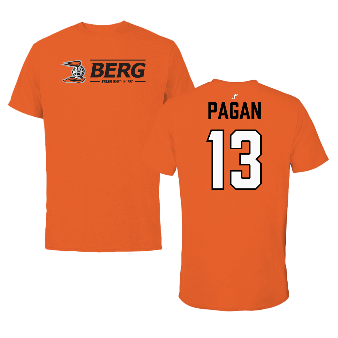 Heidelberg University Lacrosse (M) Orange General Performance Tee - #13 Elijah Pagan