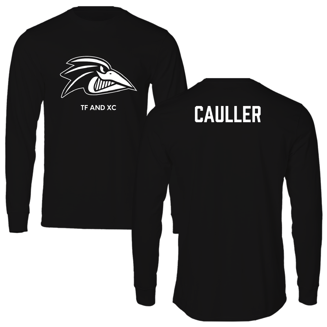 Franklin Pierce University TF and XC Black Performance Long Sleeve - Dartanyan Cauller