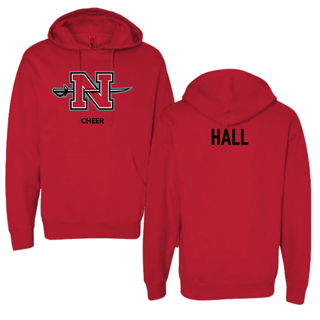 Nicholls State University Cheer Red Hoodie - Katelyn Hall