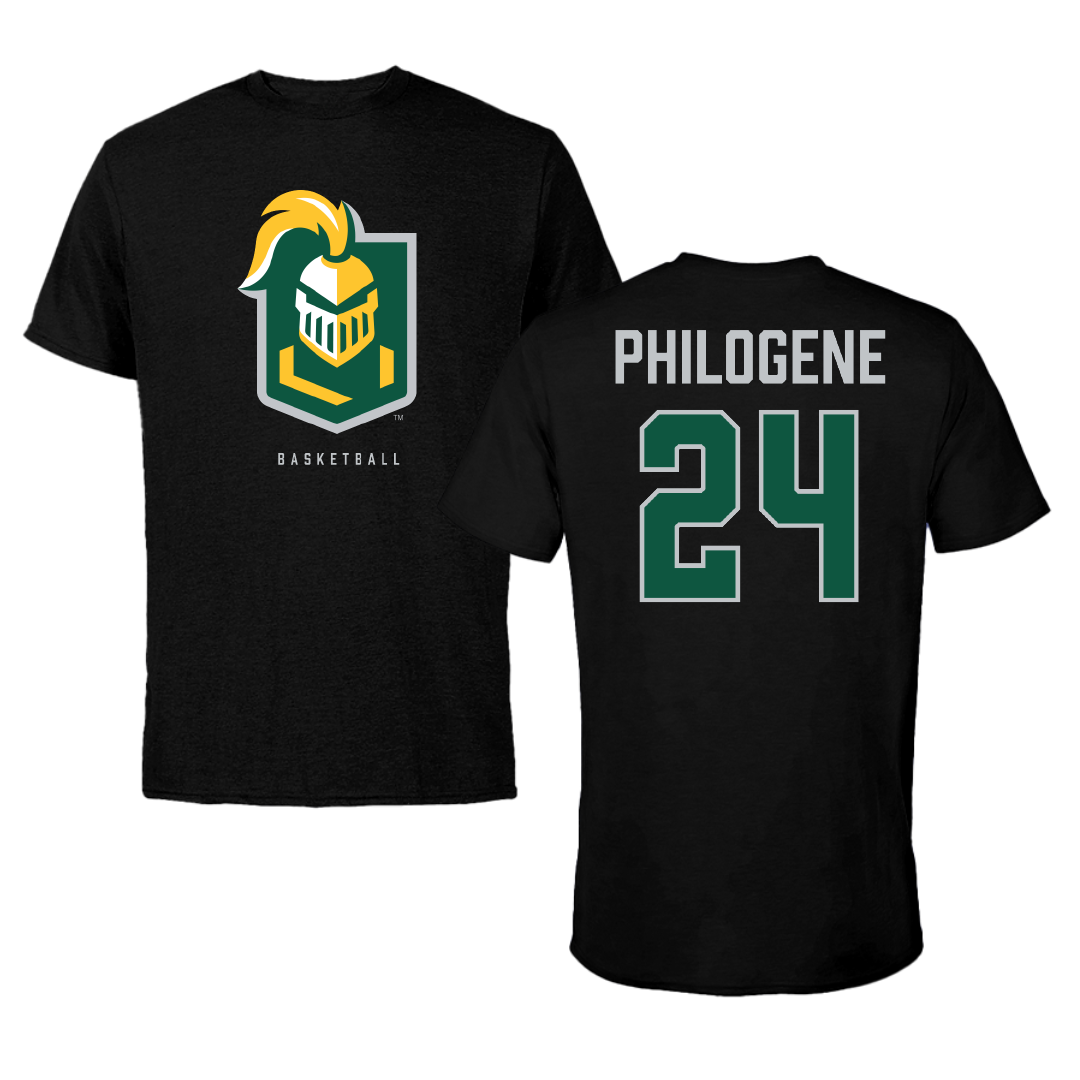 New Jersey City University Basketball (M) Black Tee - #24 Mekhi Philogene
