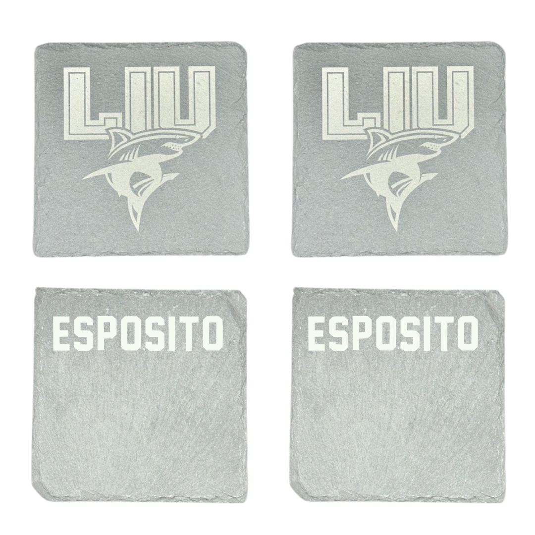 Long Island University Equestrian Stone Coaster (4 Pack)  - Amanda Esposito