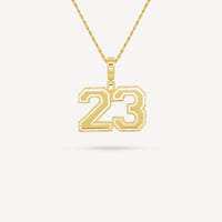 Gold Presidents Pendant and Chain - #23 Phoebe Hall