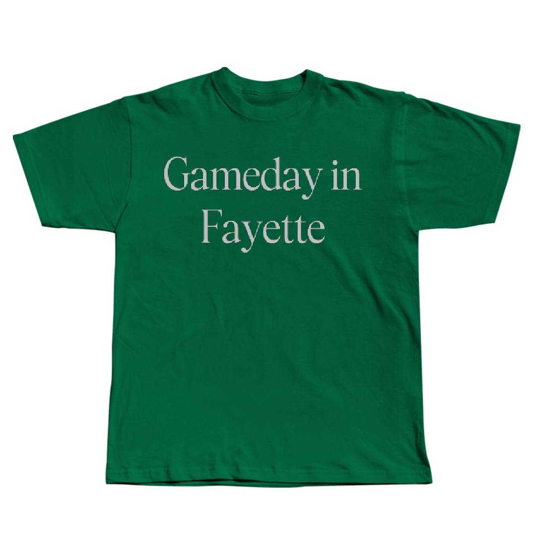 Central Methodist University Wrestling (W) Green Gameday Tee - Carysa Corrado