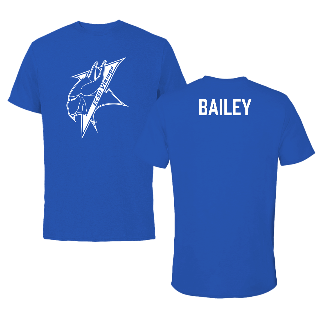 Elizabeth City State University Golf (M) Blue Performance Tee - Walter Bailey