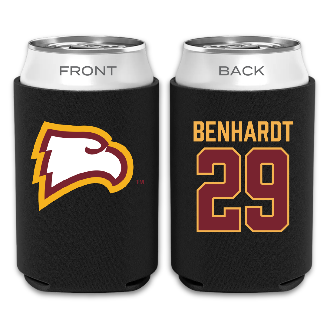 Winthrop University Baseball Black Can Cooler - #29 Alan Benhardt