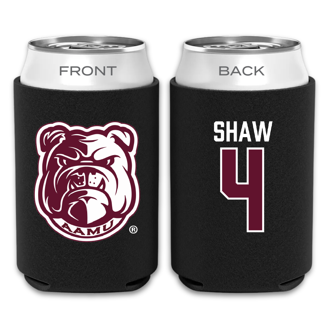 Alabama A&M University Volleyball Black Can Cooler - #4 Caitlin Shaw