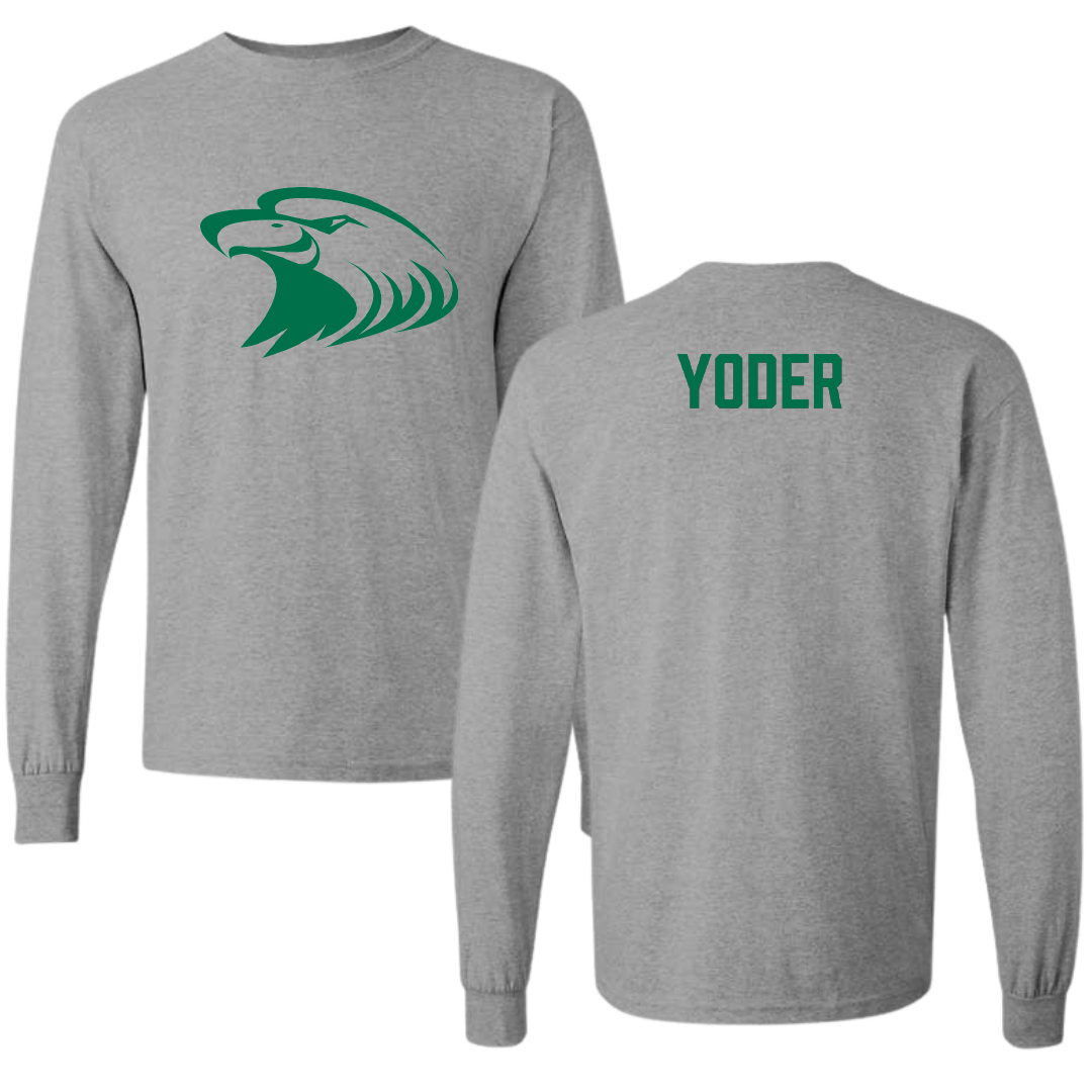 Central Methodist University Wrestling Sport Gray Long Sleeve - Alysia Yoder
