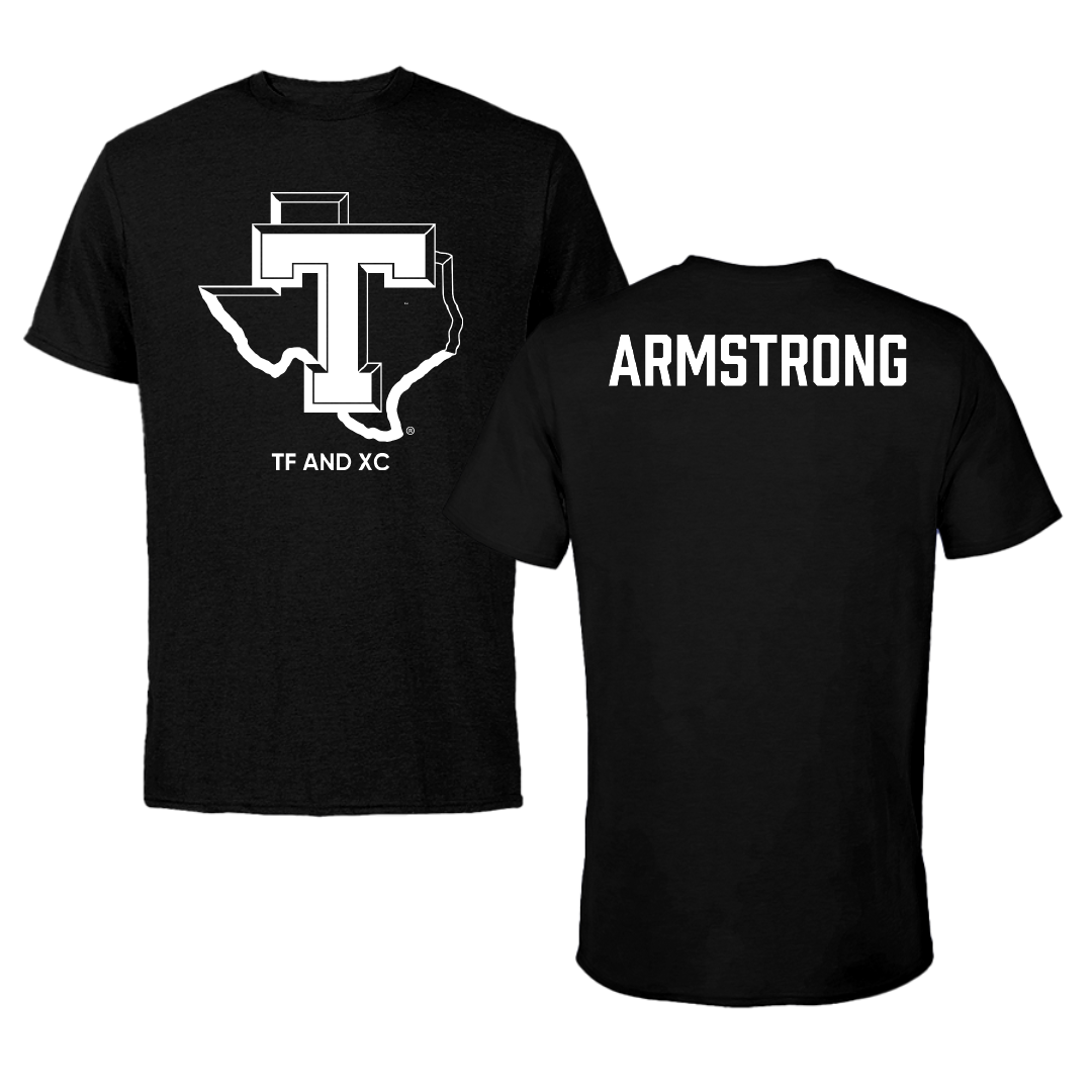 Tarleton State University TF and XC Black Tee - Justice Armstrong