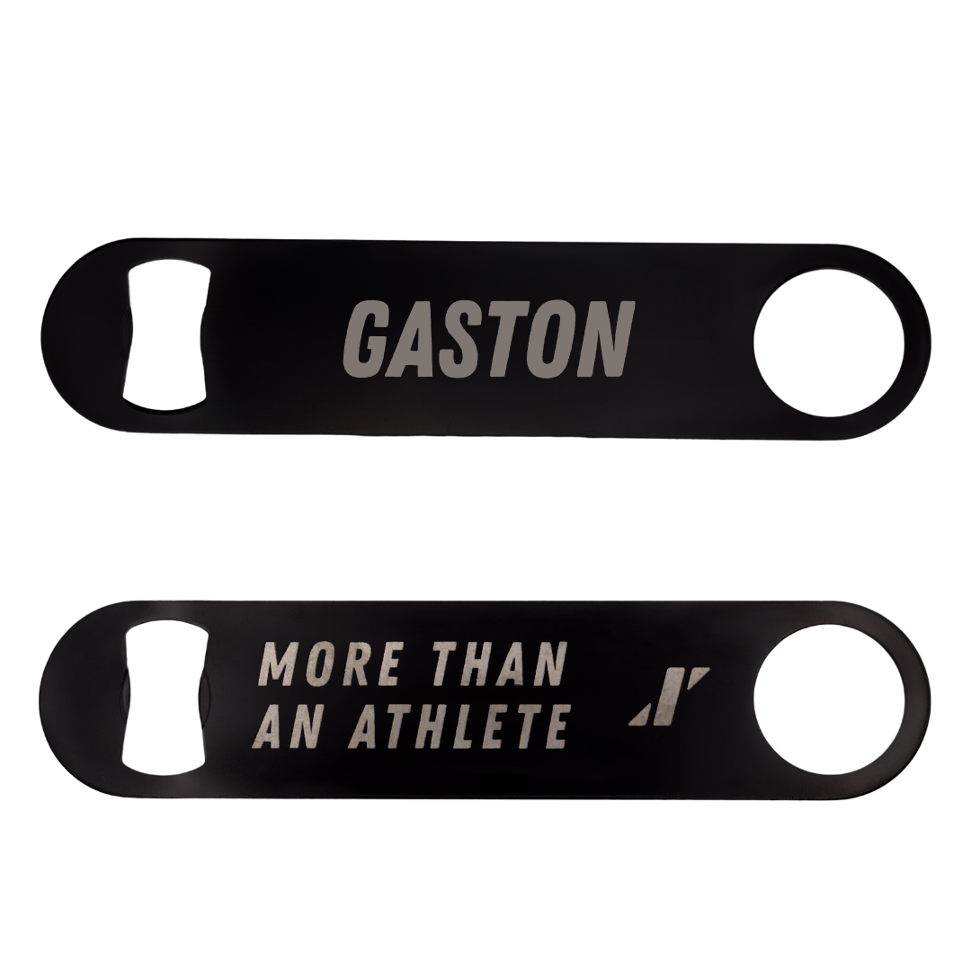 Roosevelt University TF and XC Black Bottle Opener - Kenan Gaston
