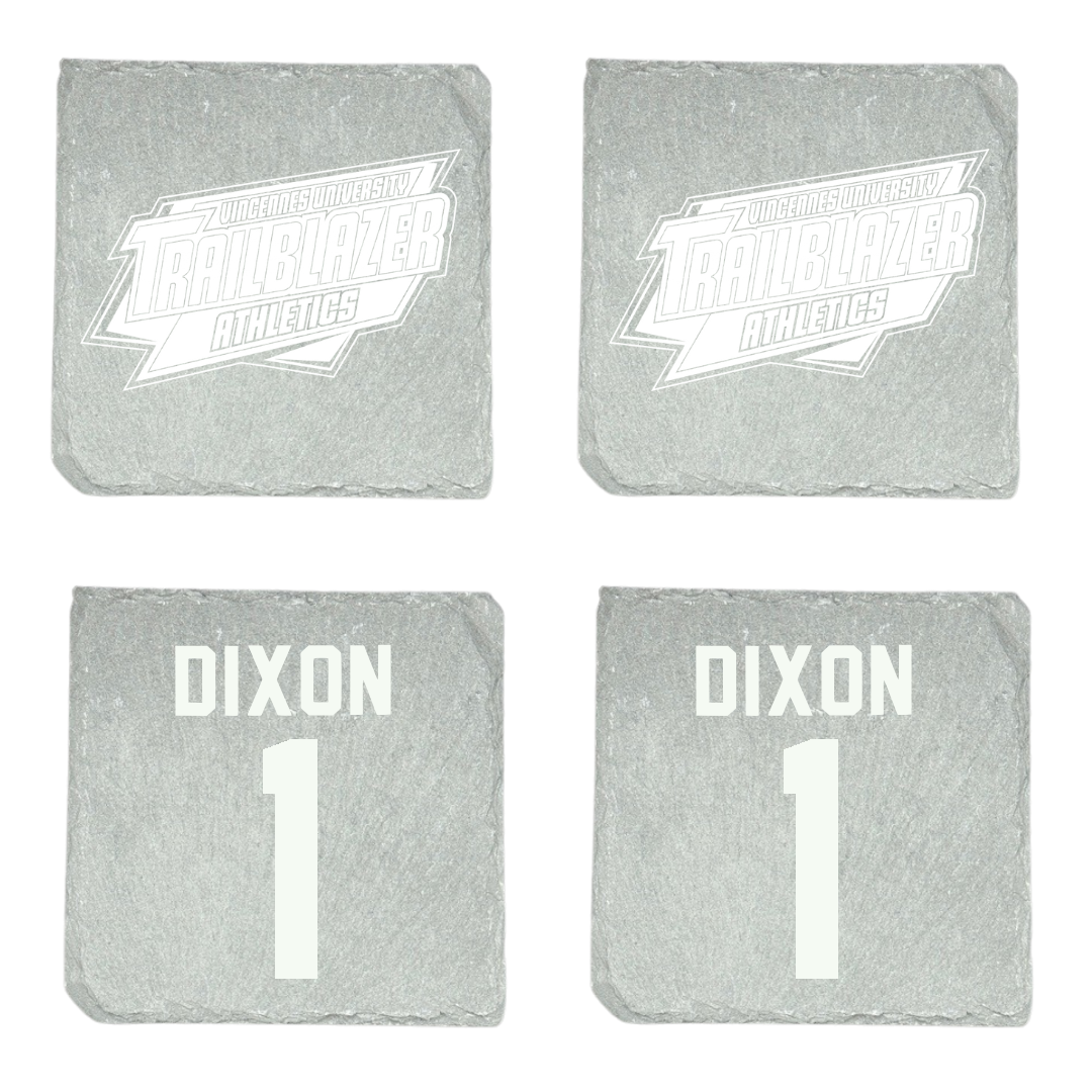 Vincennes University Basketball (W) Stone Coaster (4 Pack)  - #1 Netala Dixon