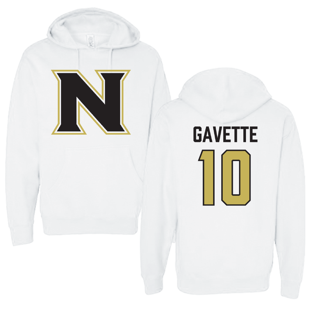 Northeastern Junior College Volleyball (W) White Hoodie - #10 Evie Gavette