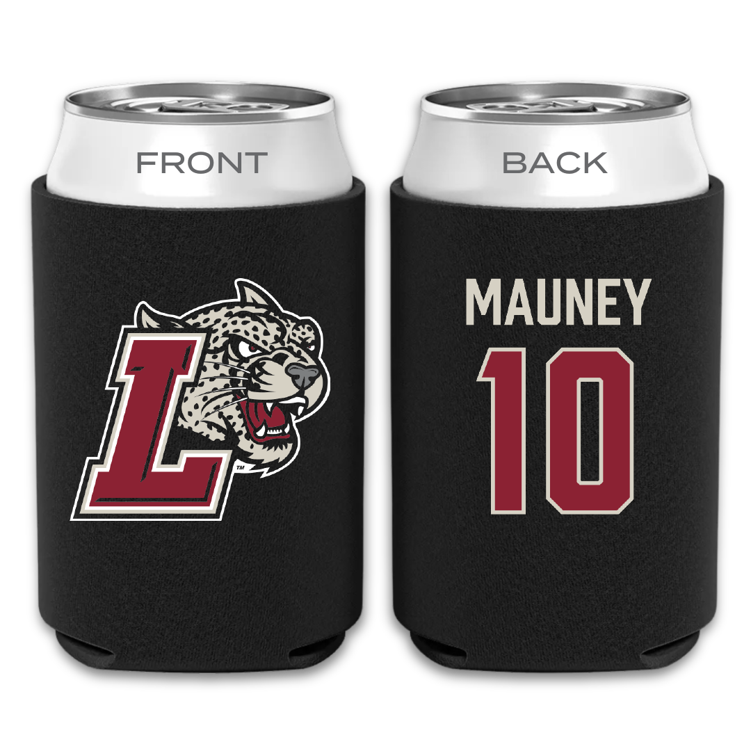 Lafayette College Football Black Can Cooler - #10 Tray Mauney