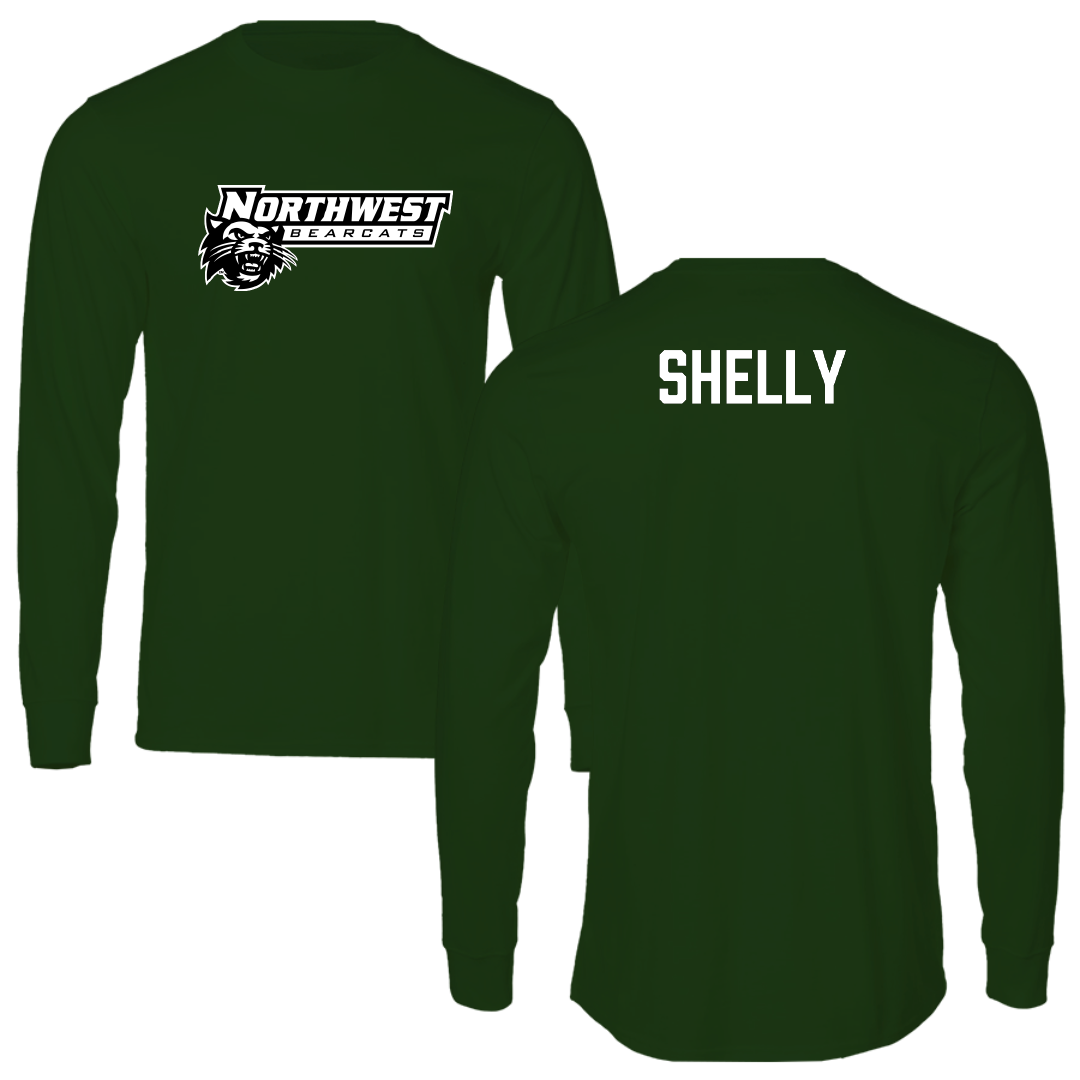 Northwest Missouri State University TF and XC Forest Green Long Sleeve - Josh Shelly